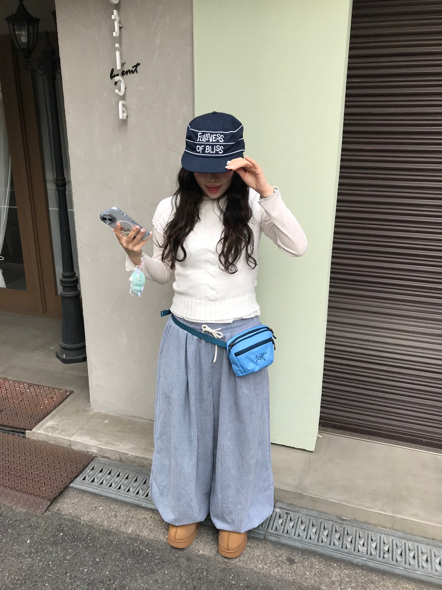 コーデュロイタックワイドパンツ DPB89176