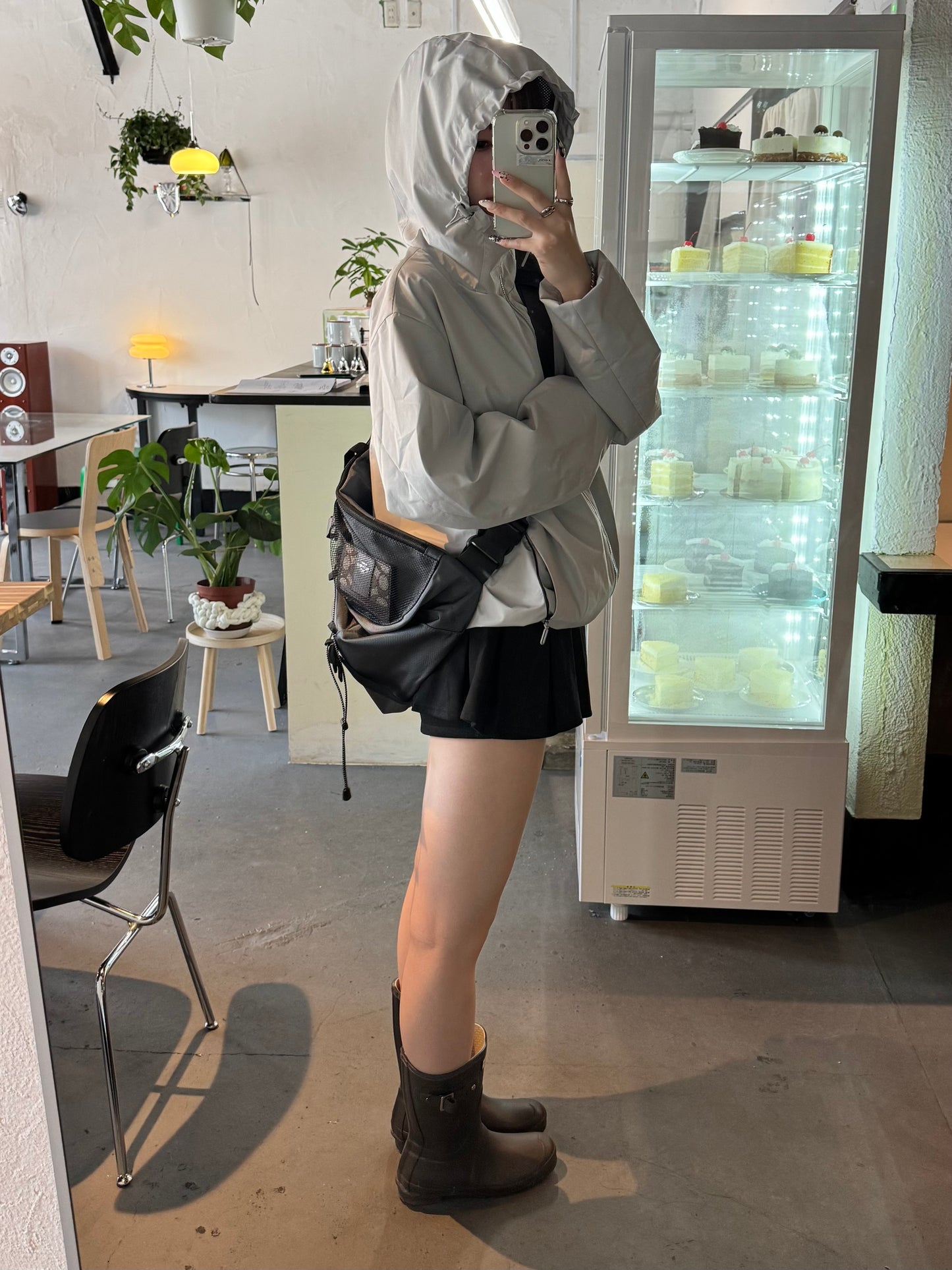 プリーツショートスカートパンツ DPB85355