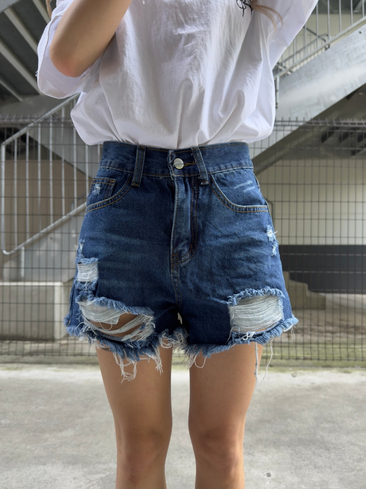 ダメージショートパンツ DPB42415