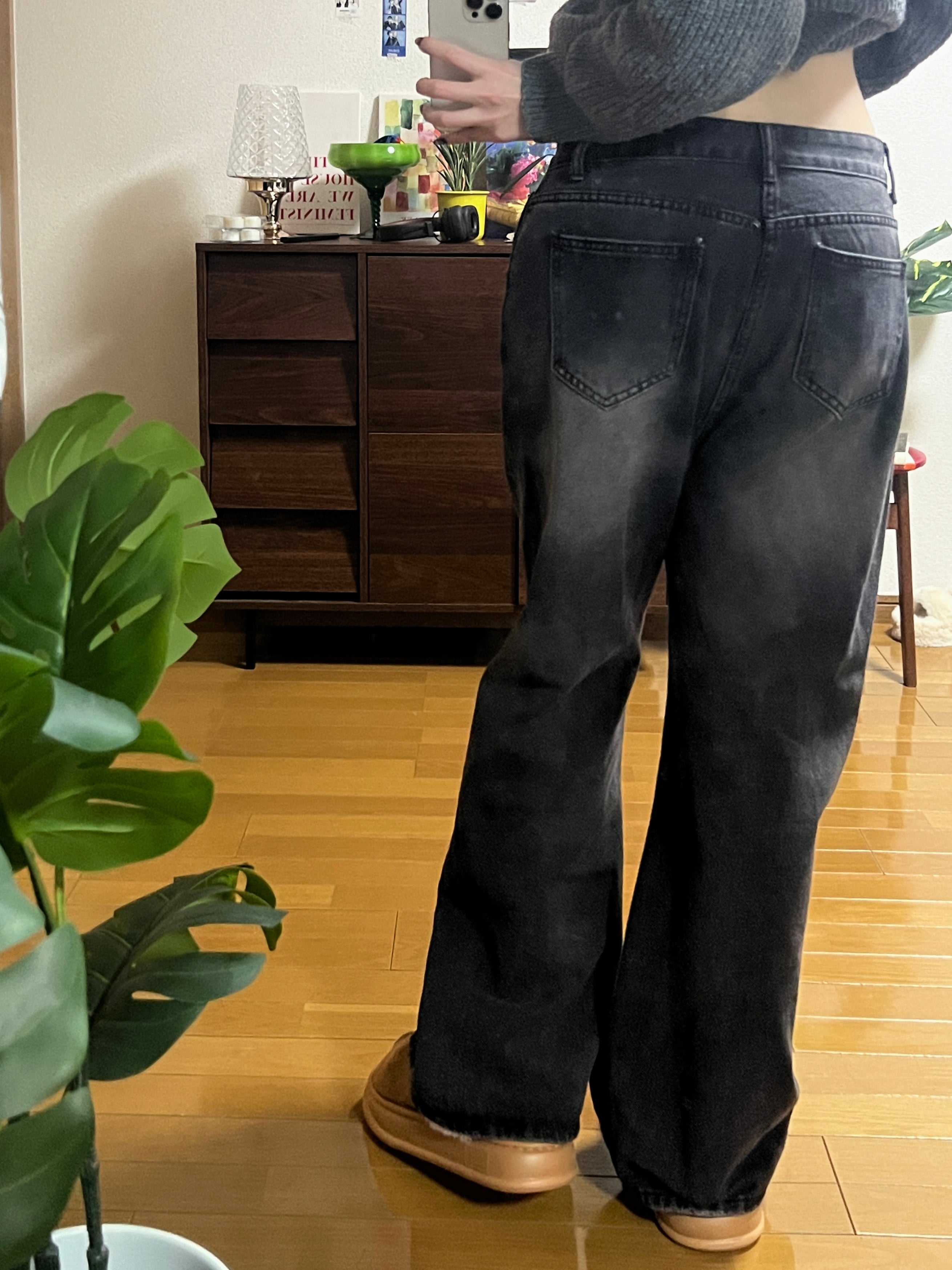 ウォッシュ加工ローライズデニムパンツ DPA69199 – CRAMMY