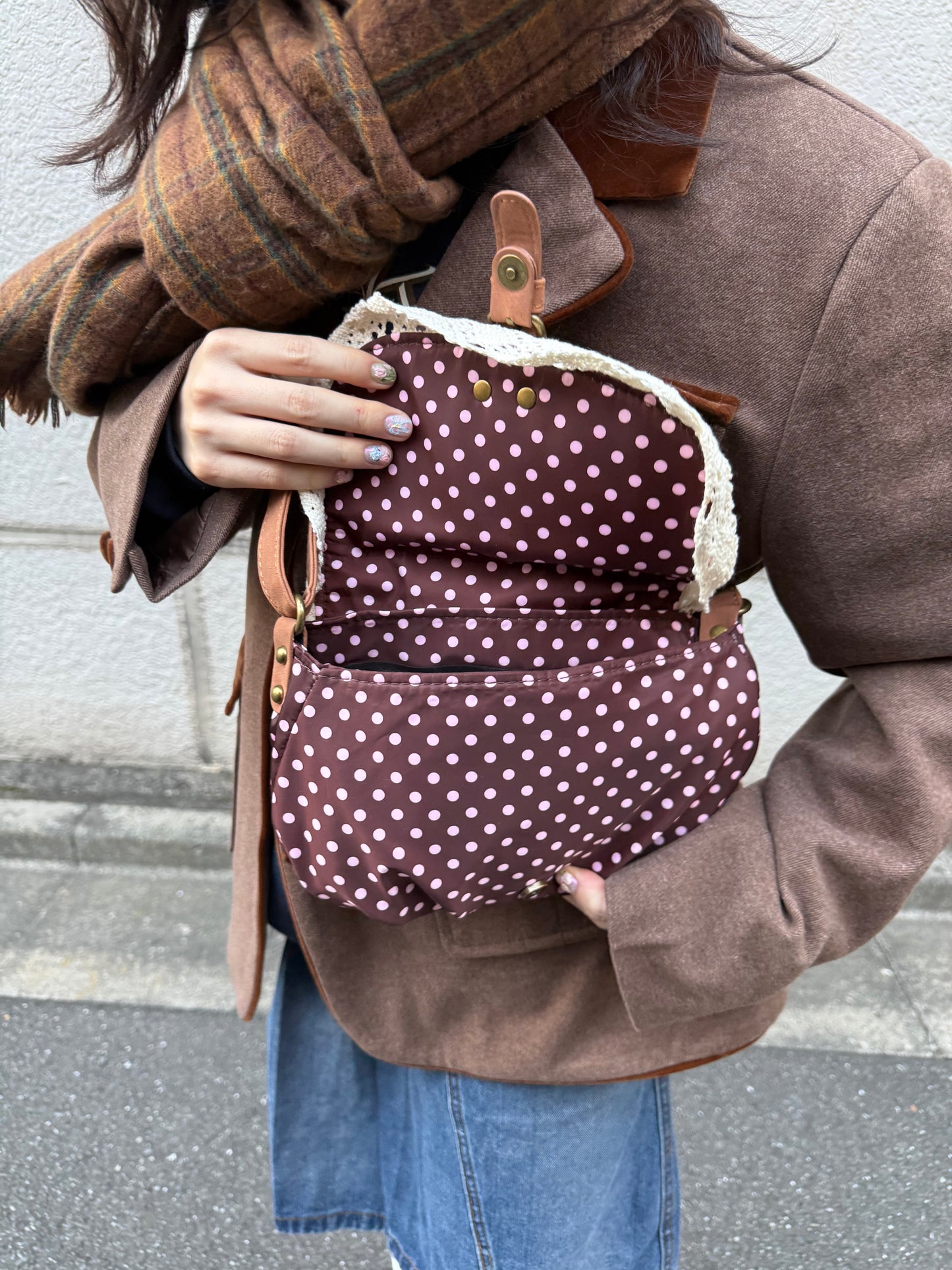 ドットレースカジュアルバッグ DPA43656