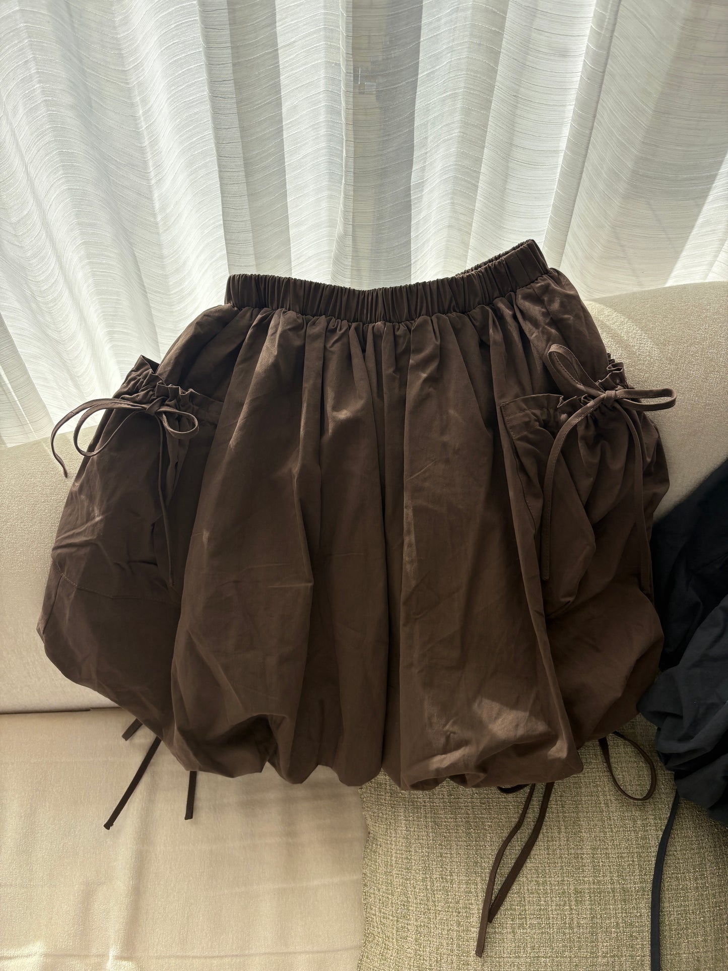 【即納】マルチリボンバルーンスカート DPA43714S