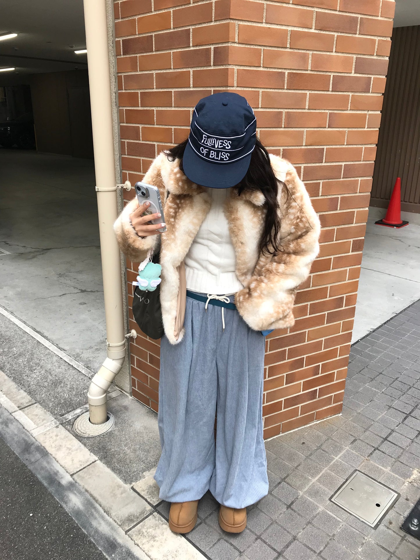 コーデュロイタックワイドパンツ DPB89176