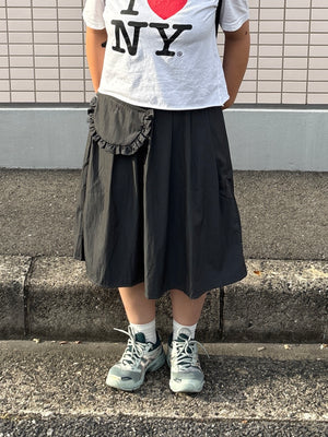 ポシェットプリーツスカート DPB97010