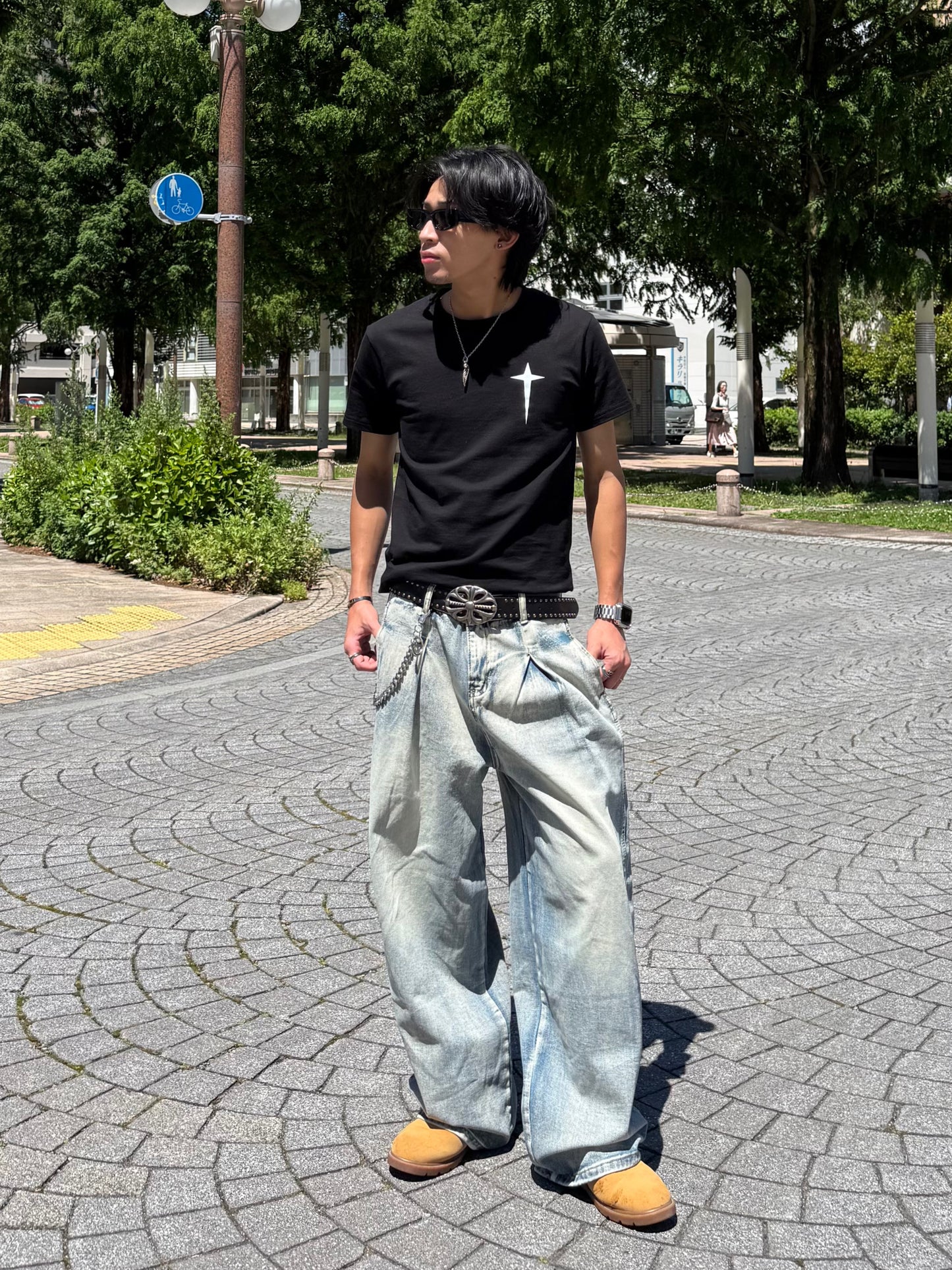 ストリートバックロゴTシャツ DPB90199