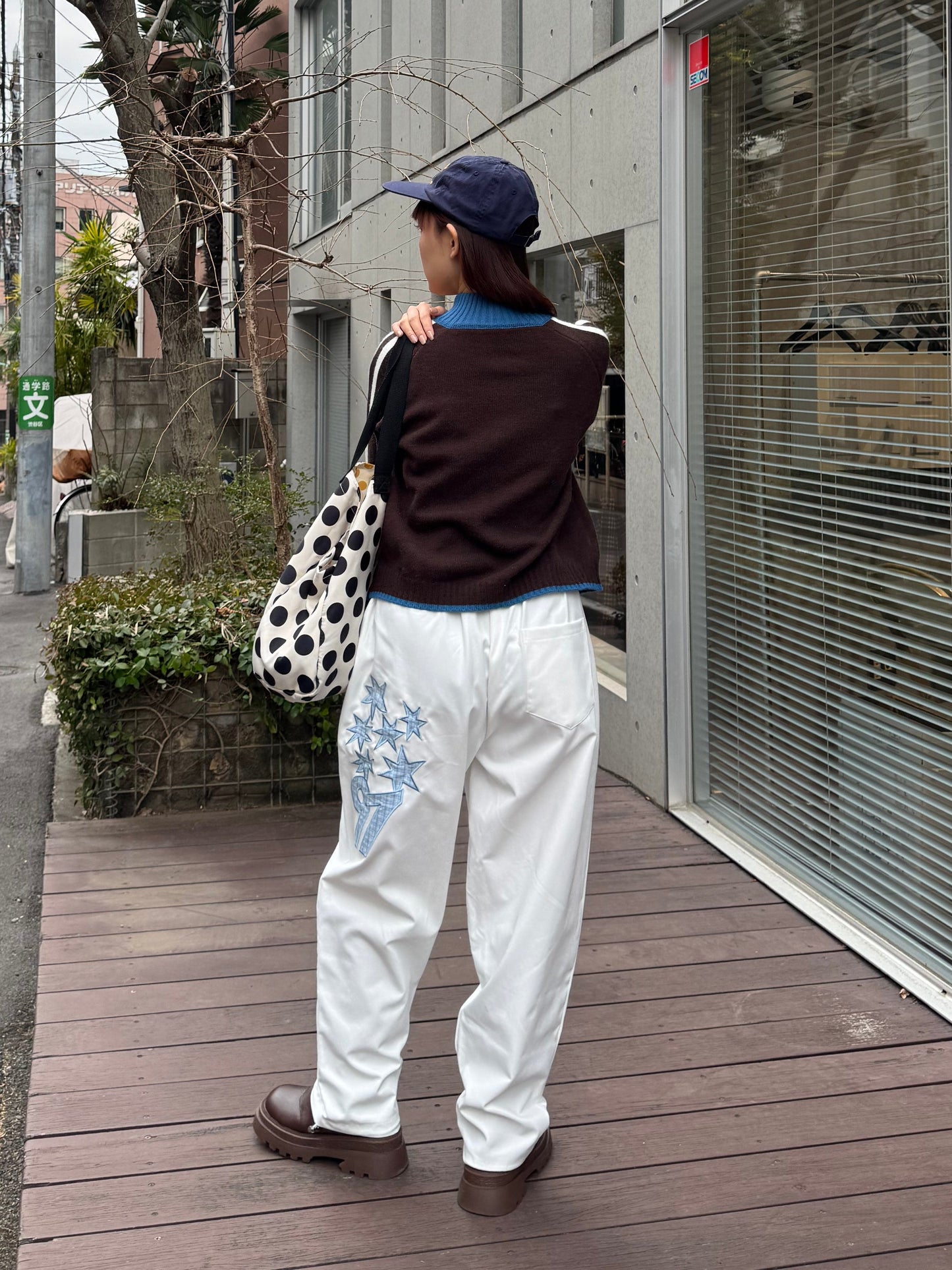ドローコード付きバックロゴパンツ DPB91100