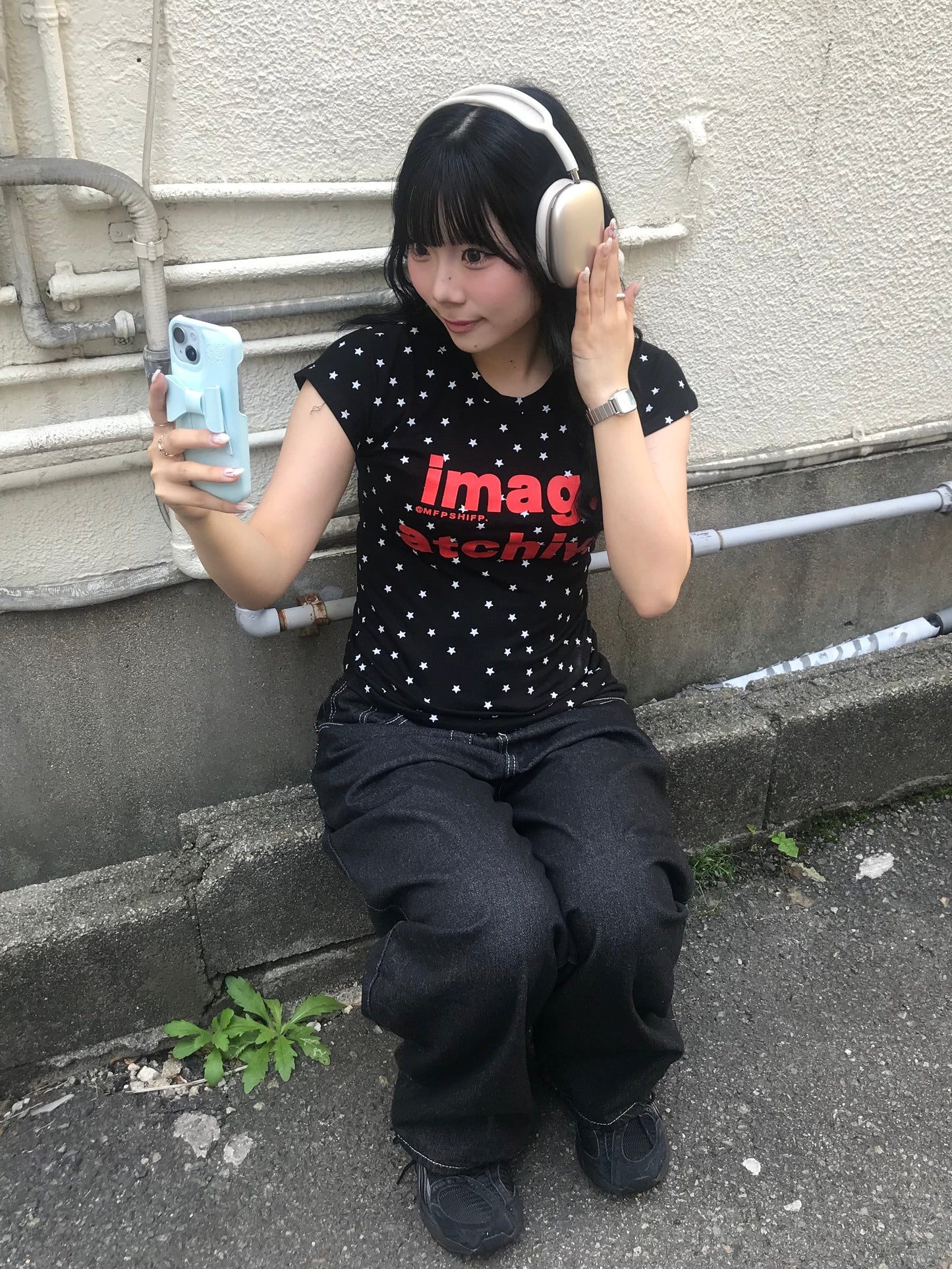フロントデザインバギーパンツ DPB89251