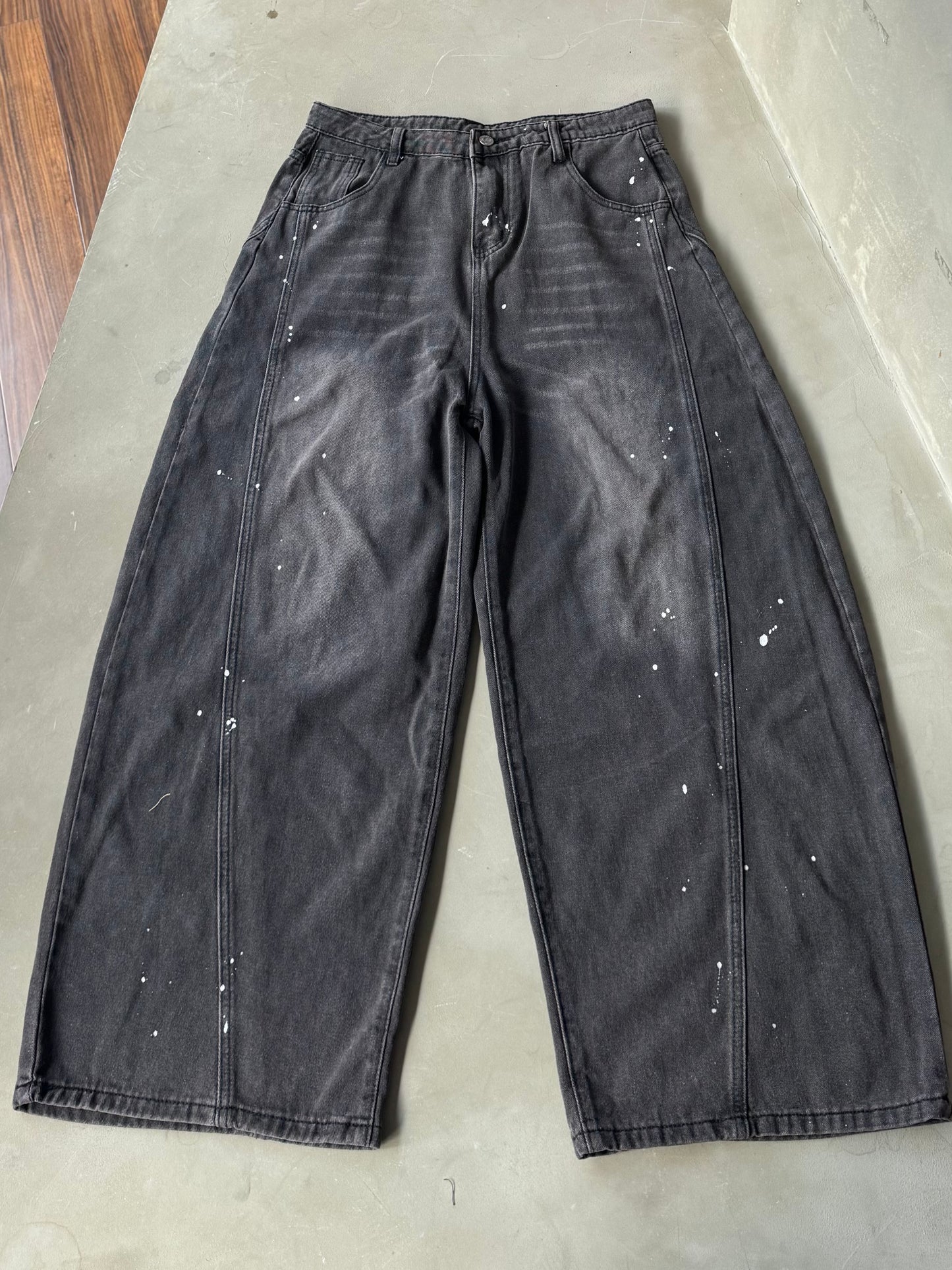 ペイントデザインデニムパンツ DPC05050