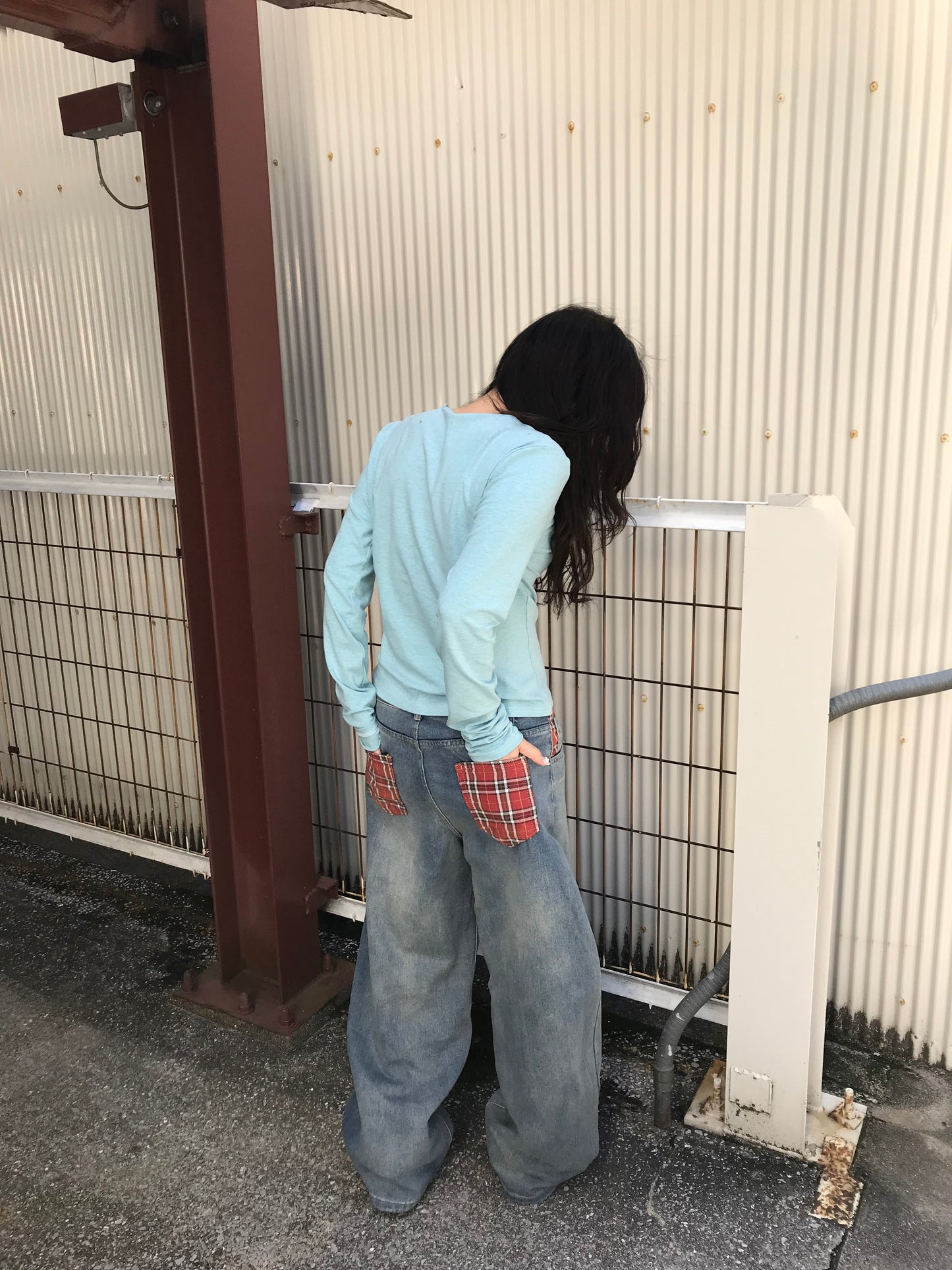 オーバーバギーデニムパンツ DPB89212