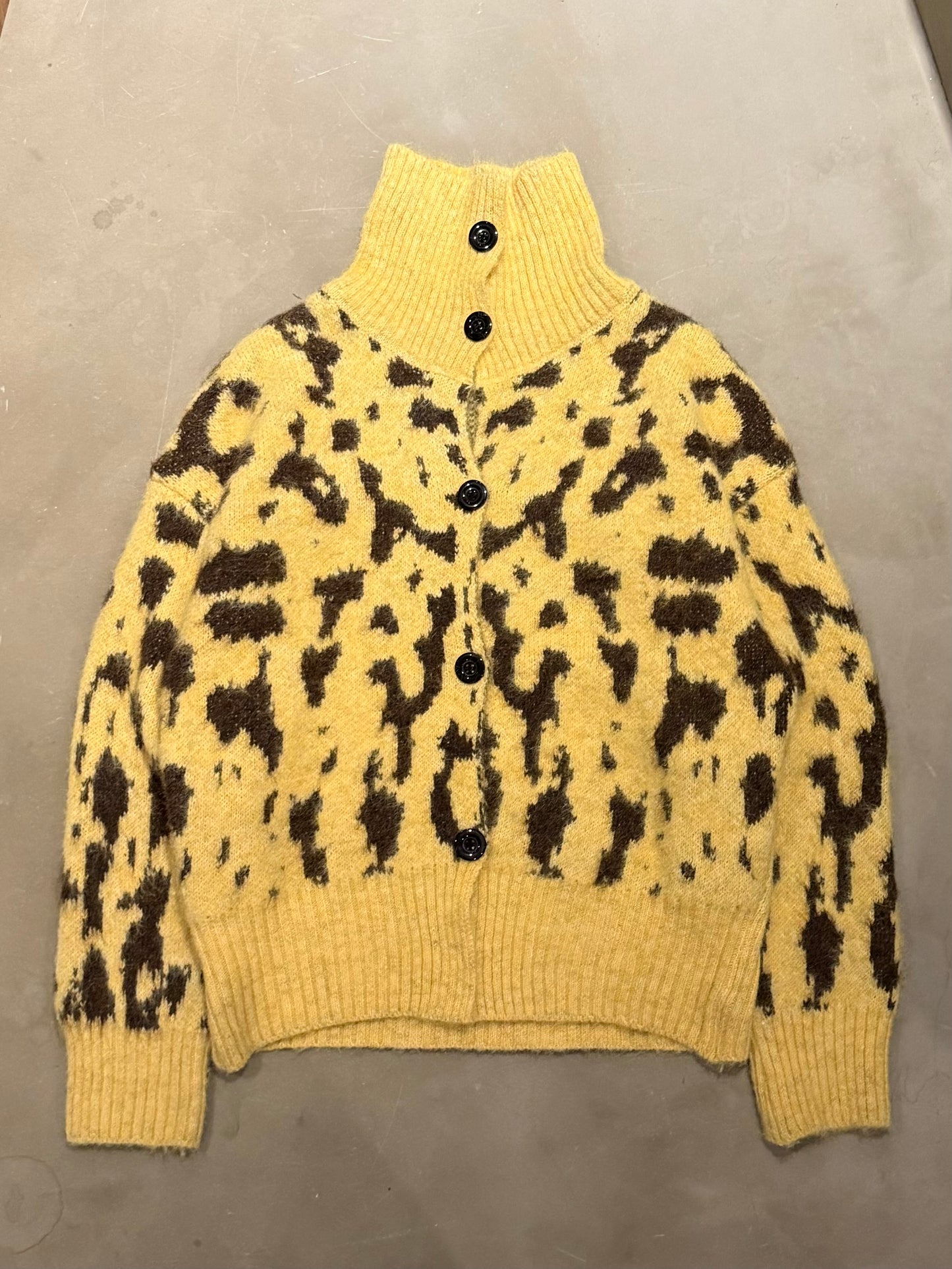 レオパードハイネックカーディガン DPB86181