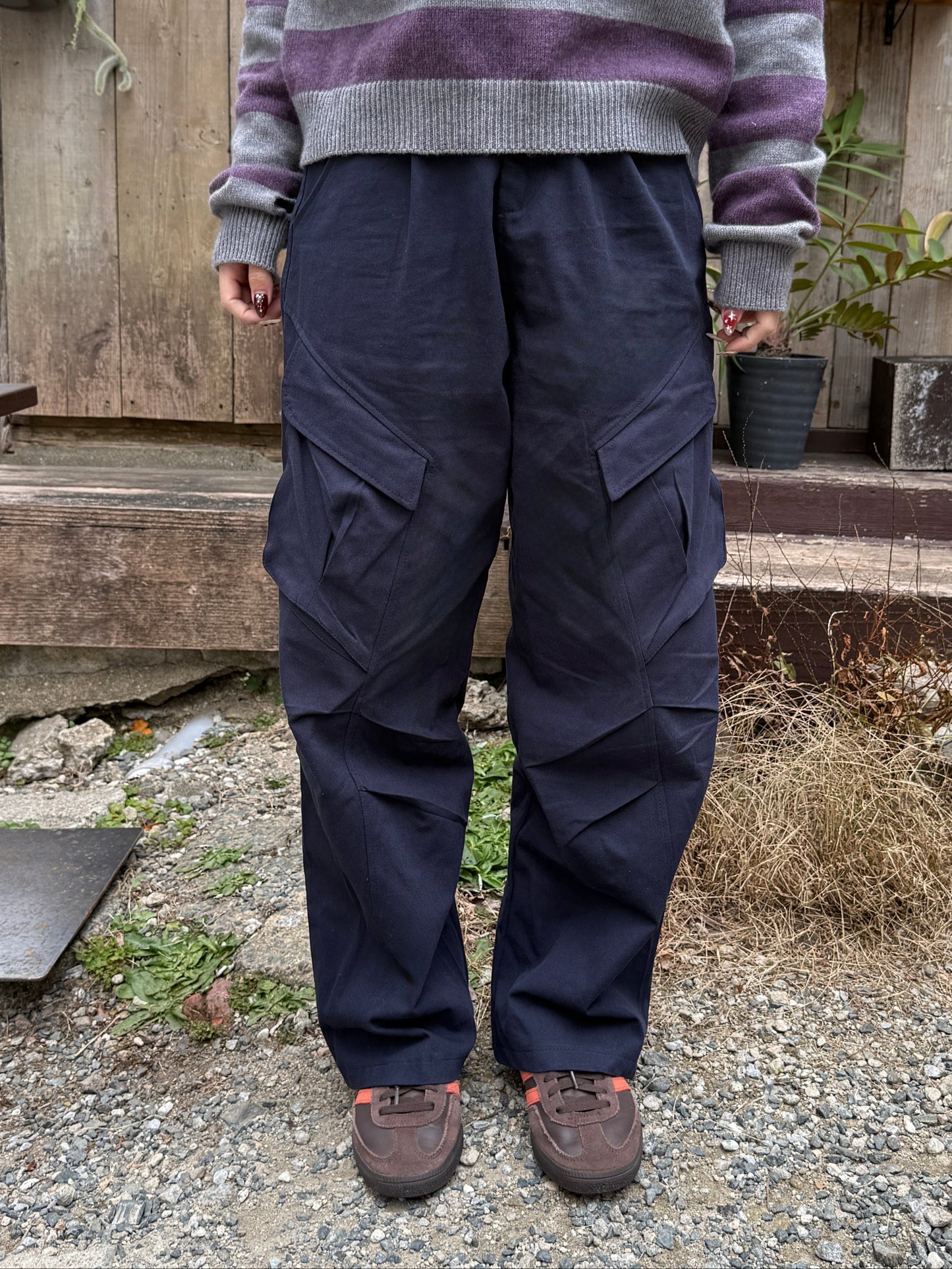 ネイビーカーゴパンツ DPC01051