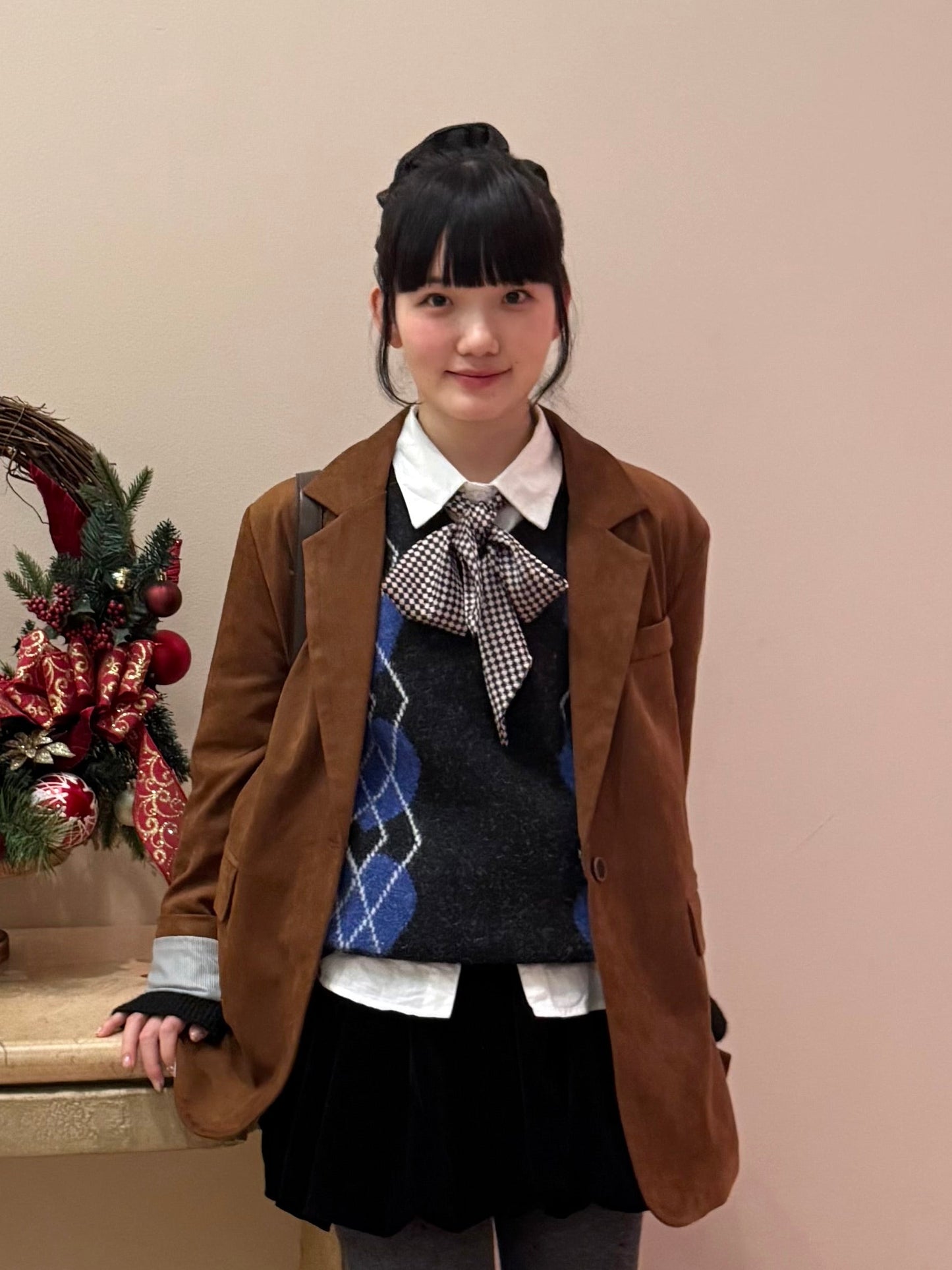 スエードライクテーラードジャケット DPA43723