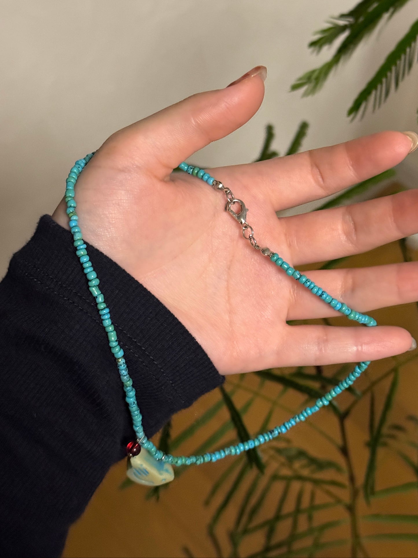 モチーフビーズネックレス DPB78178