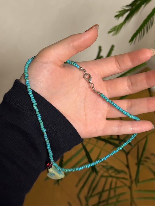 モチーフビーズネックレス DPB78178