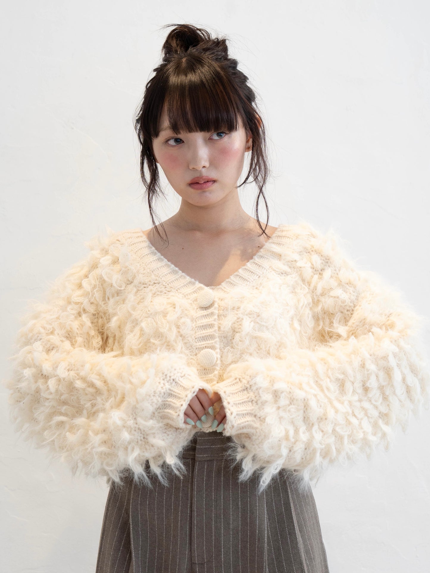 ループニットカーディガン DPC02006