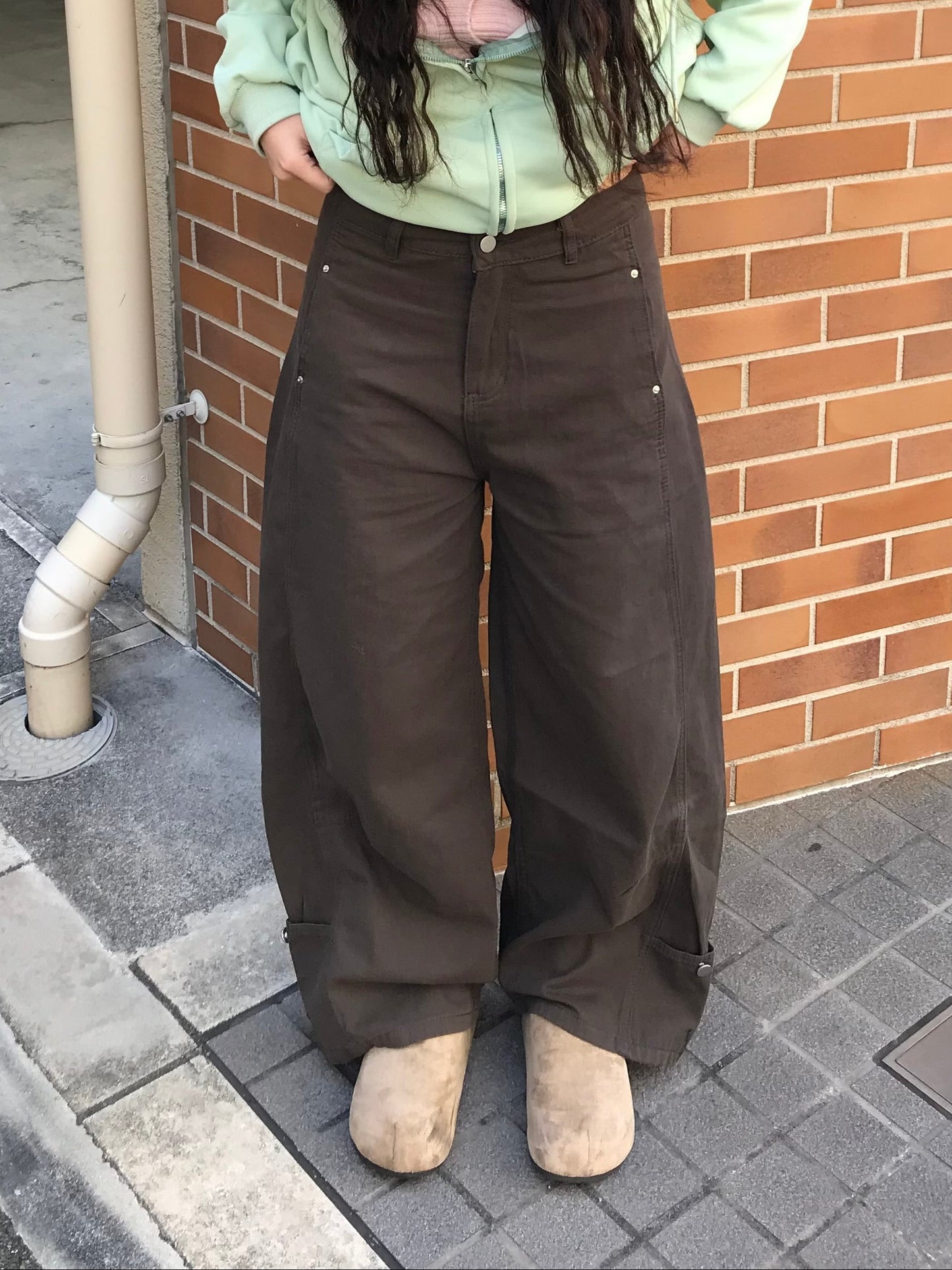 ワイドバギーパンツ DPB89201