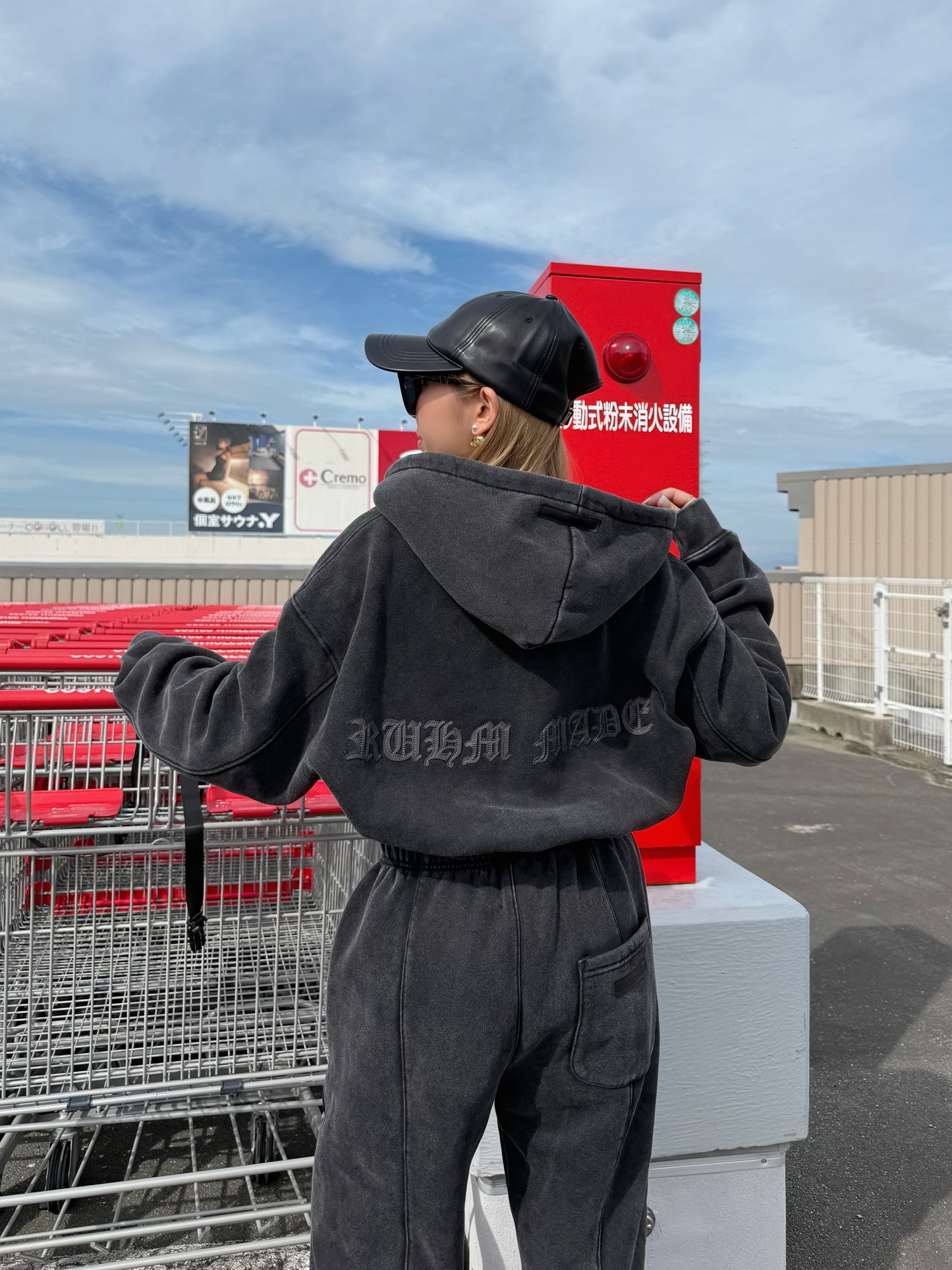 フェイクレザーキャップ DPB73486