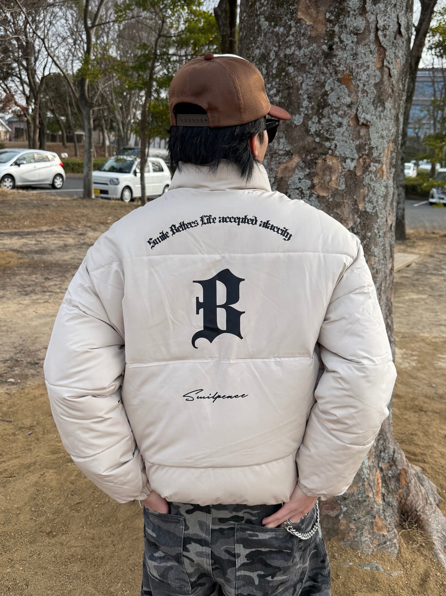 ユニセックスロゴダウン DPB73584