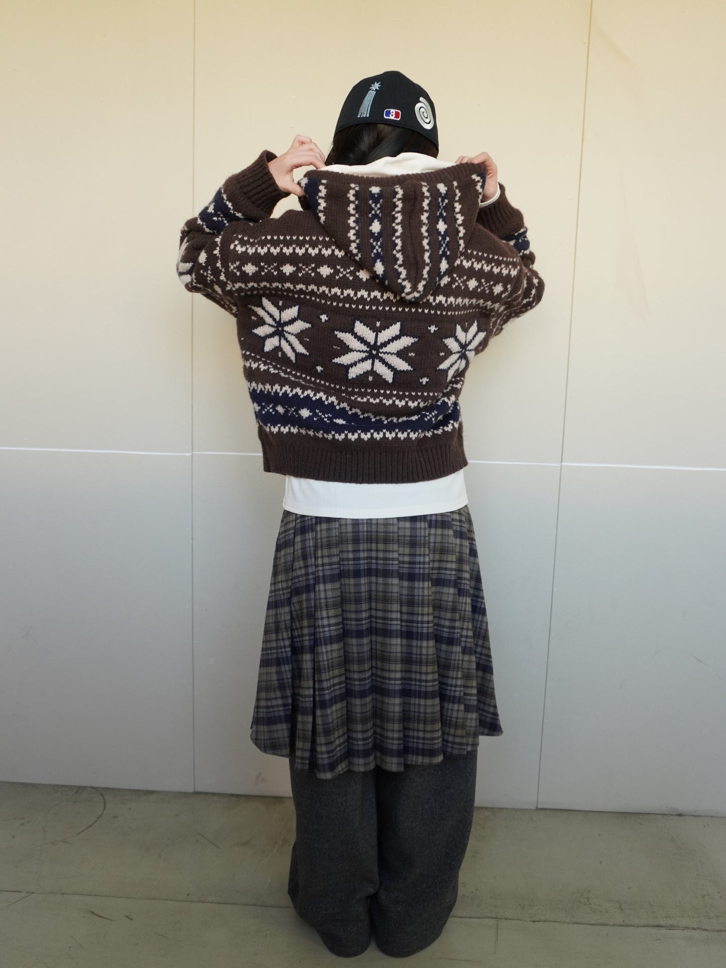 ノルディックニットパーカー DPB85422