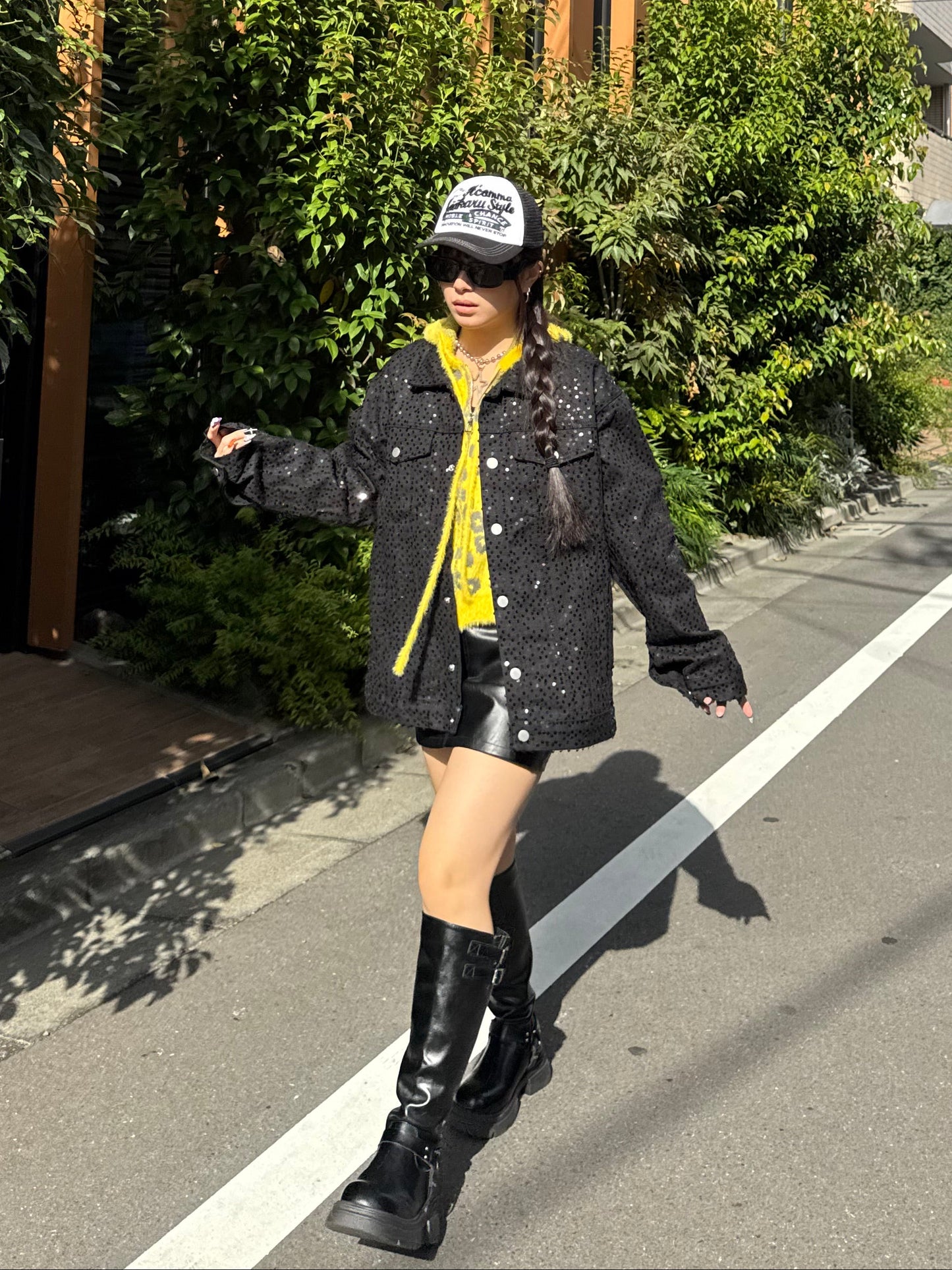 スパンコールデニムジャケット DPB86146