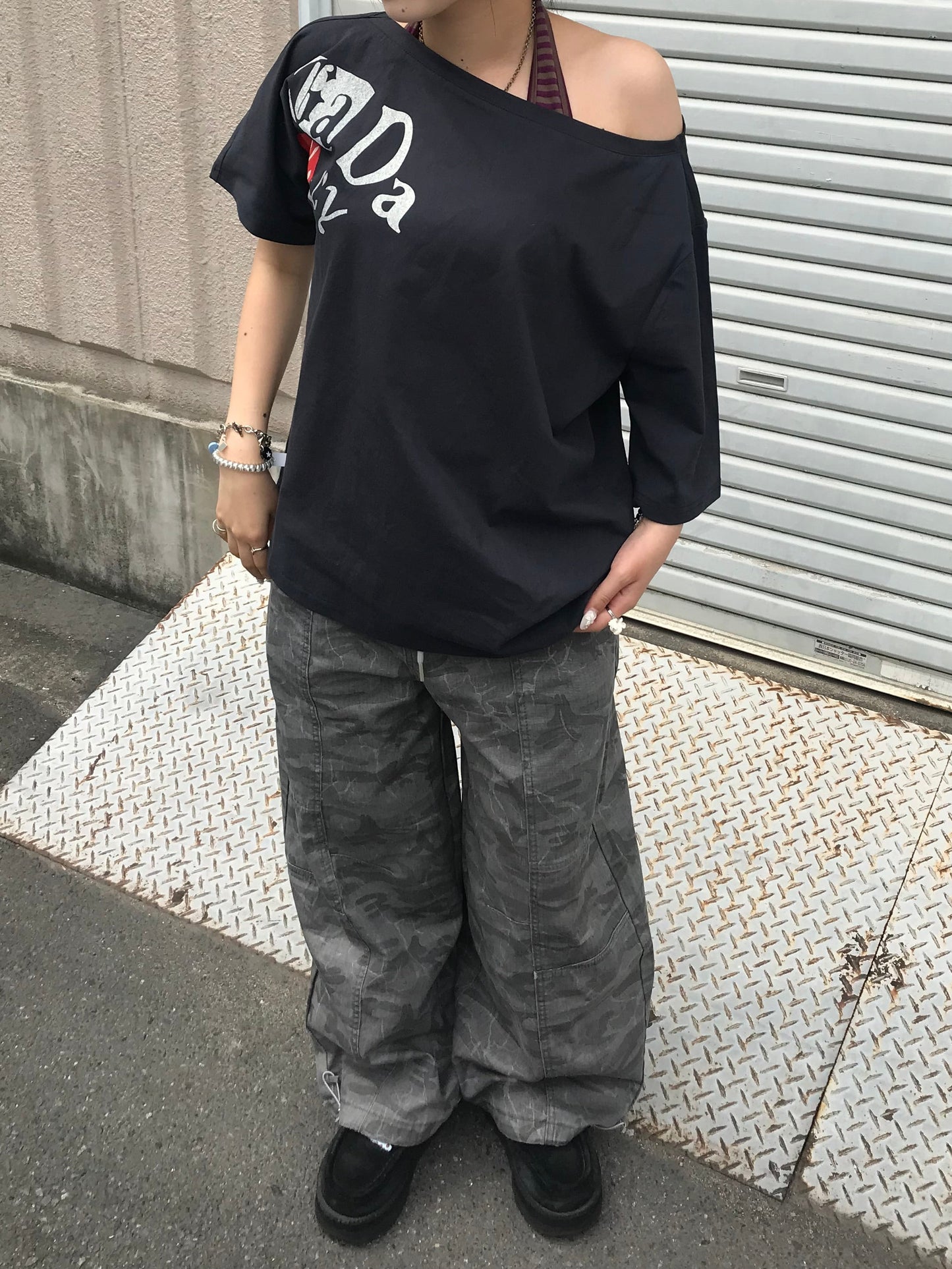 【即納】ワンショルダーオーバーT DPB89287S