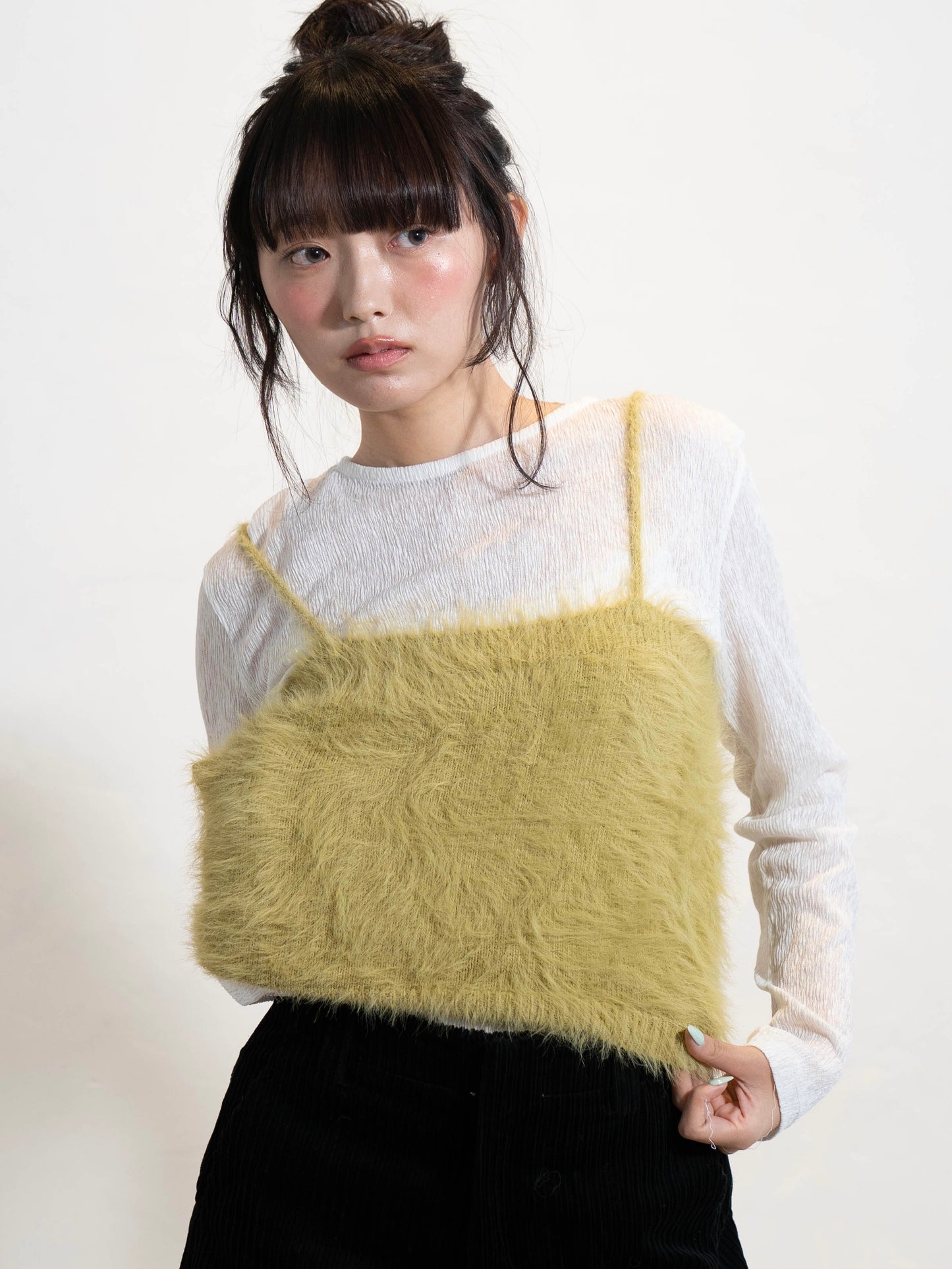 シャギーニットキャミソール DPC02004