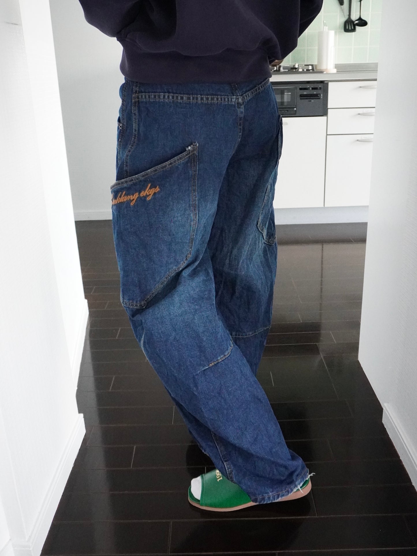 ポケットバルーンデニムパンツ DPB85082