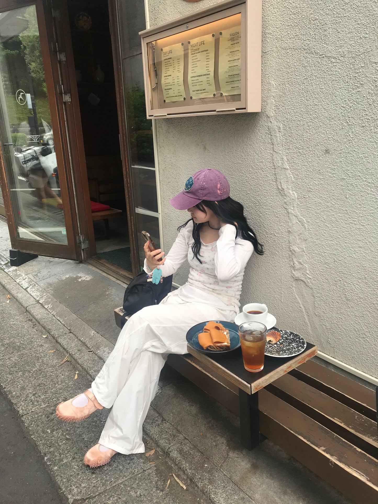 カーブバルーンホワイトパンツ DPC04092