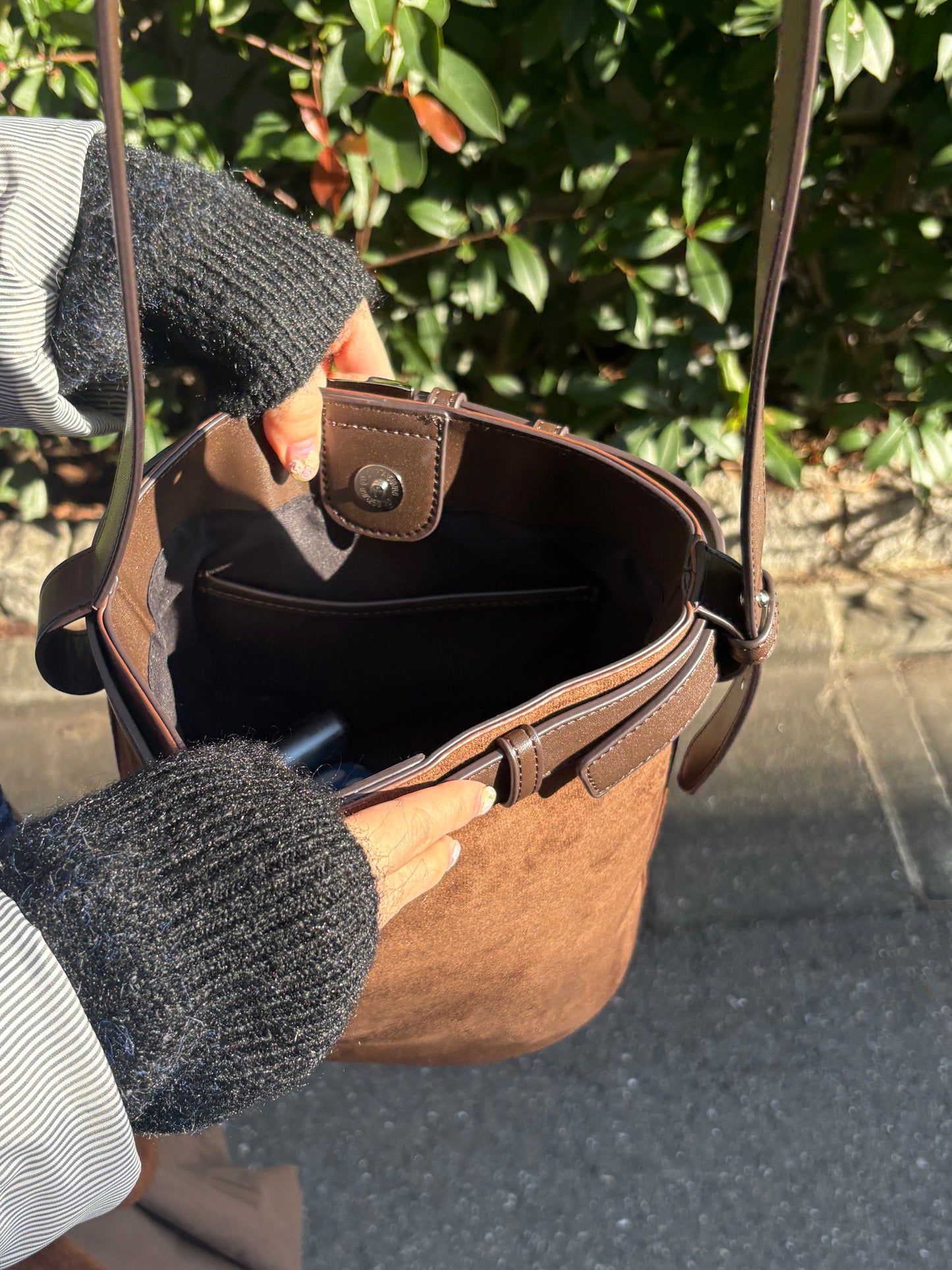 ベルトデザインショルダーバッグ DPA43733