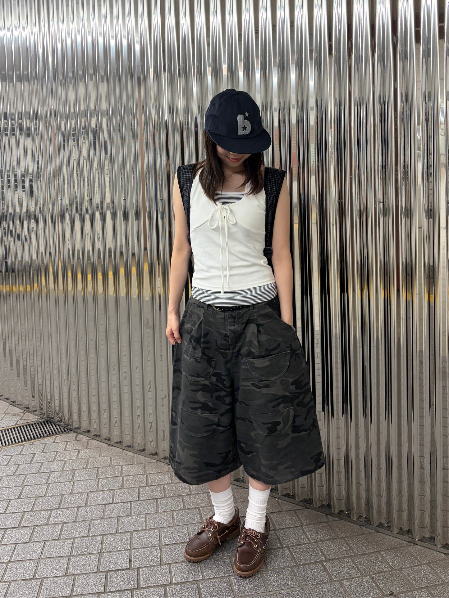 カモフラハーフパンツ DPB99127