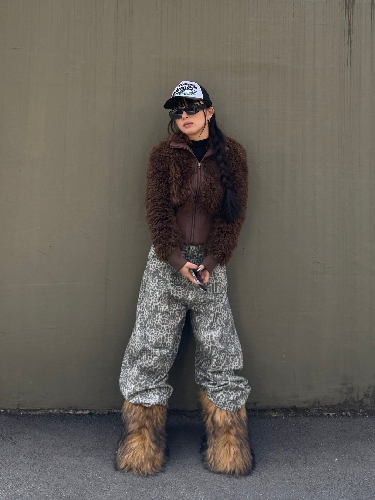 レオパードボリュームパンツ DPB86150