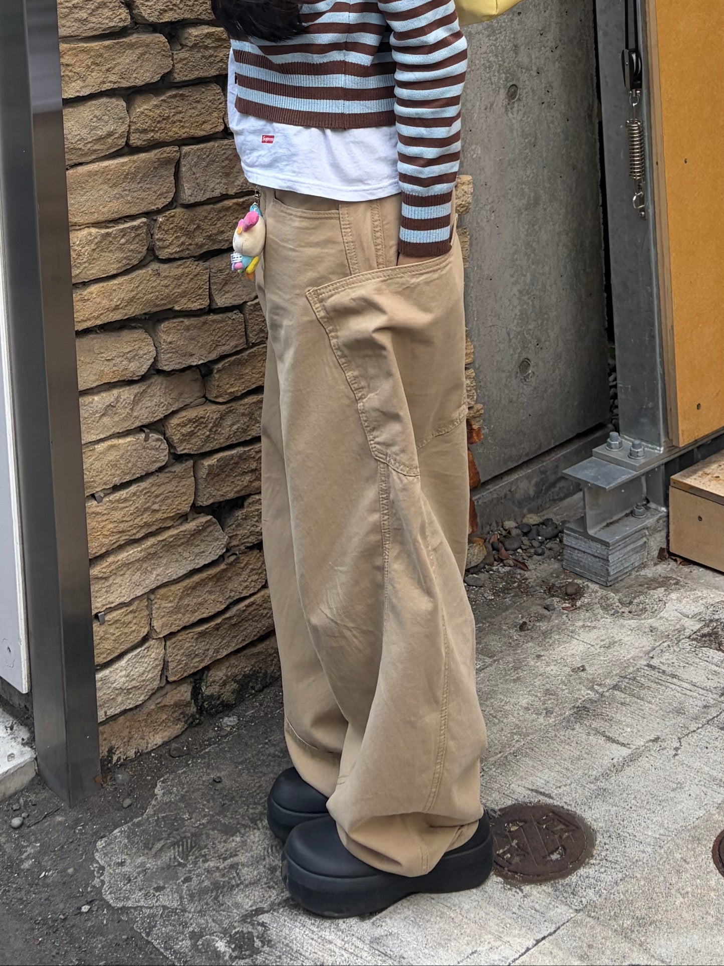 サイドポケットバギーデニムパンツ DPB92114