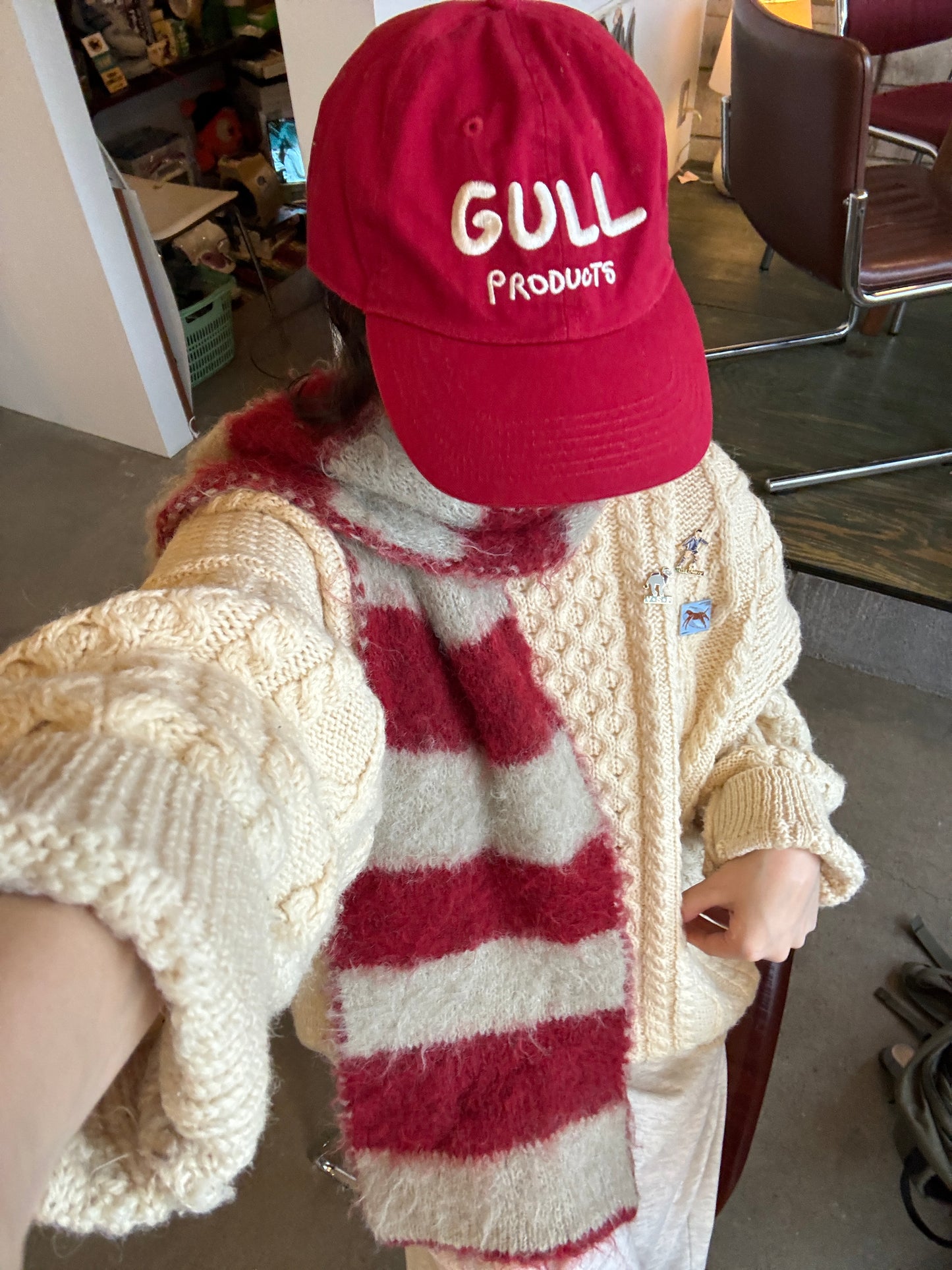 ボーダーマフラー DPB84099