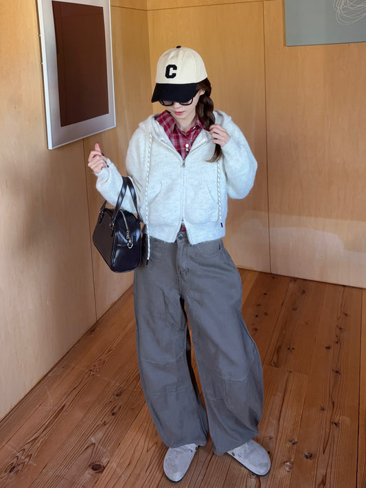 ダブルジップニットパーカー DPB88126