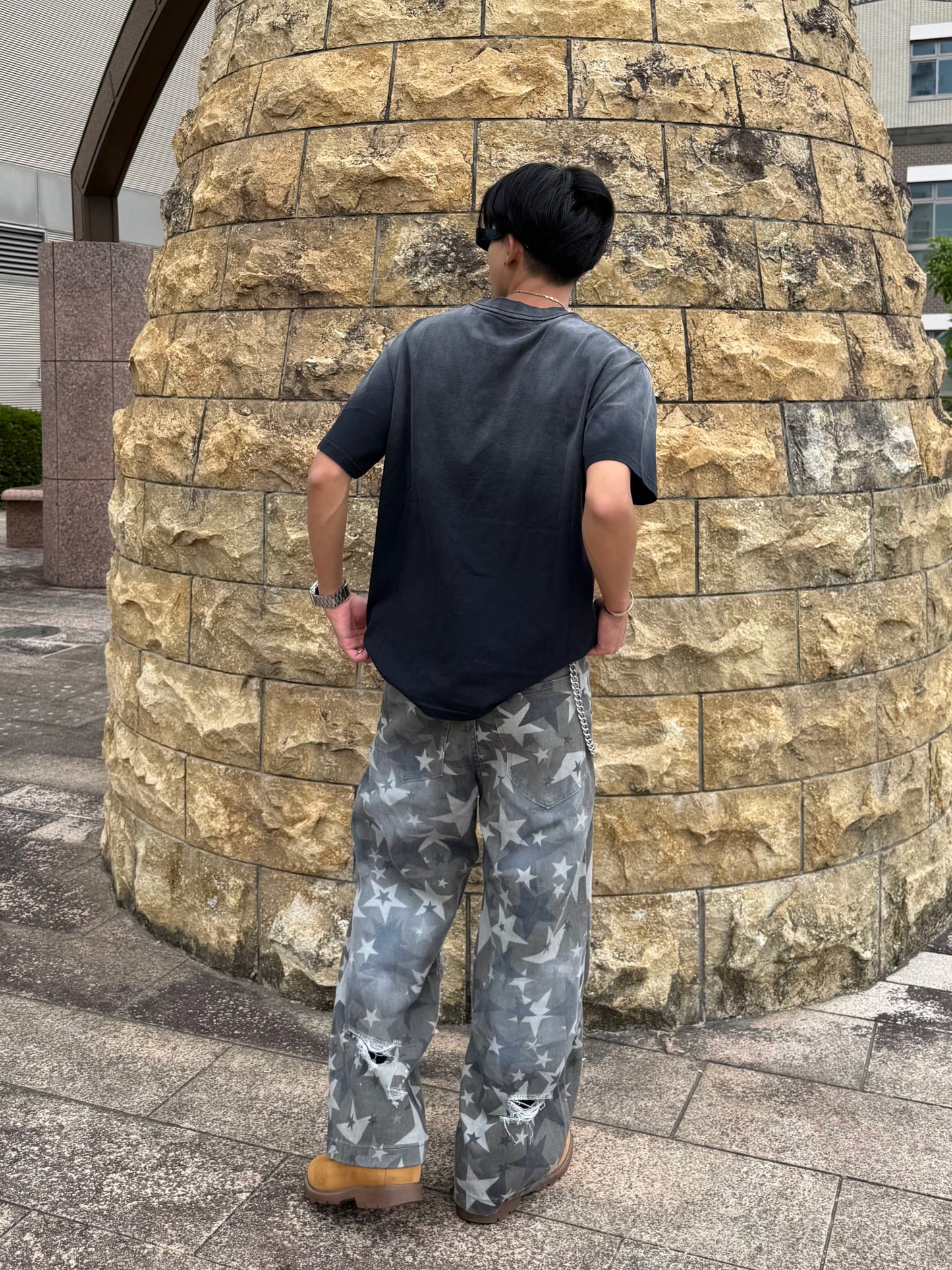 【即納】ウォッシュヴィンテージロゴT DPB90227S