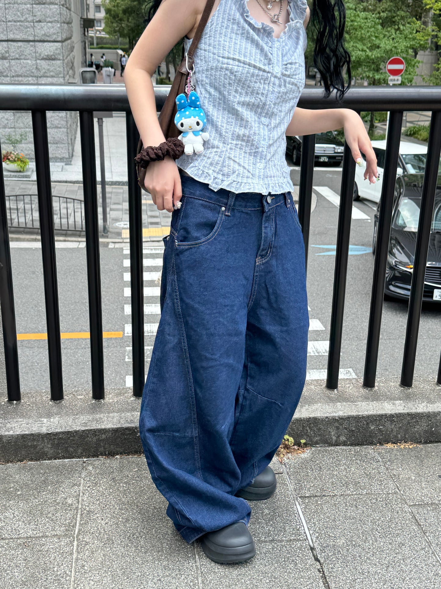 ヒップロゴデニムパンツ DPB85264
