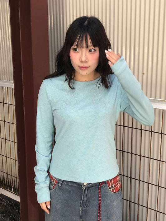 ラメグリッドデザイントップス DPB89239