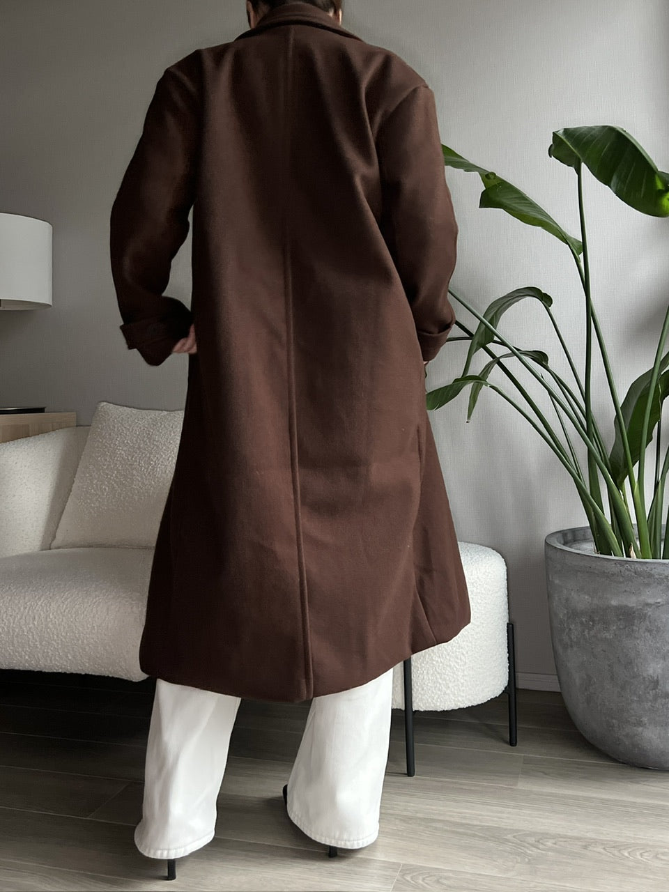 ダブルボタンチェスターコート DPB56359