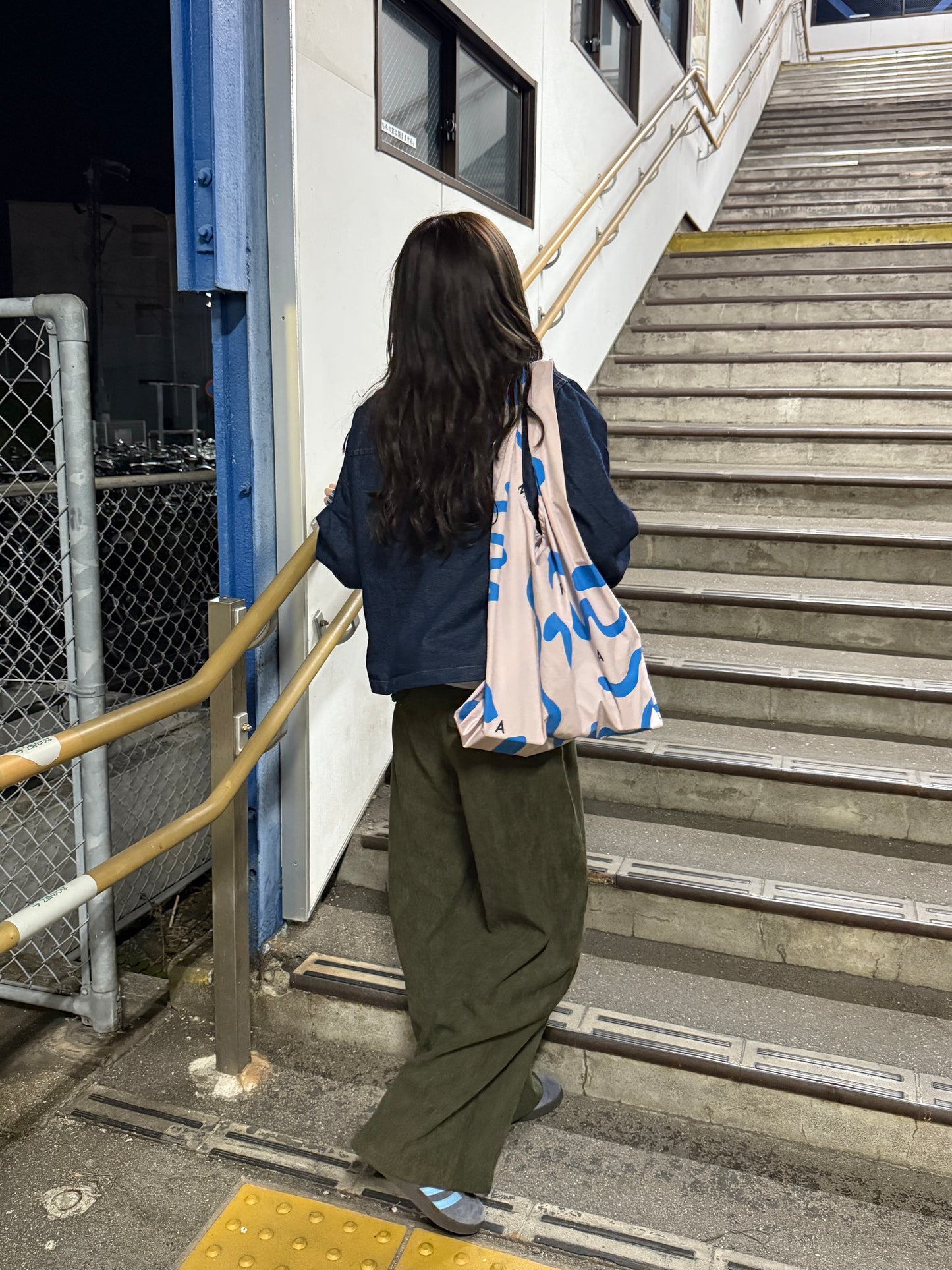 カーキワイドパンツ DPC01017