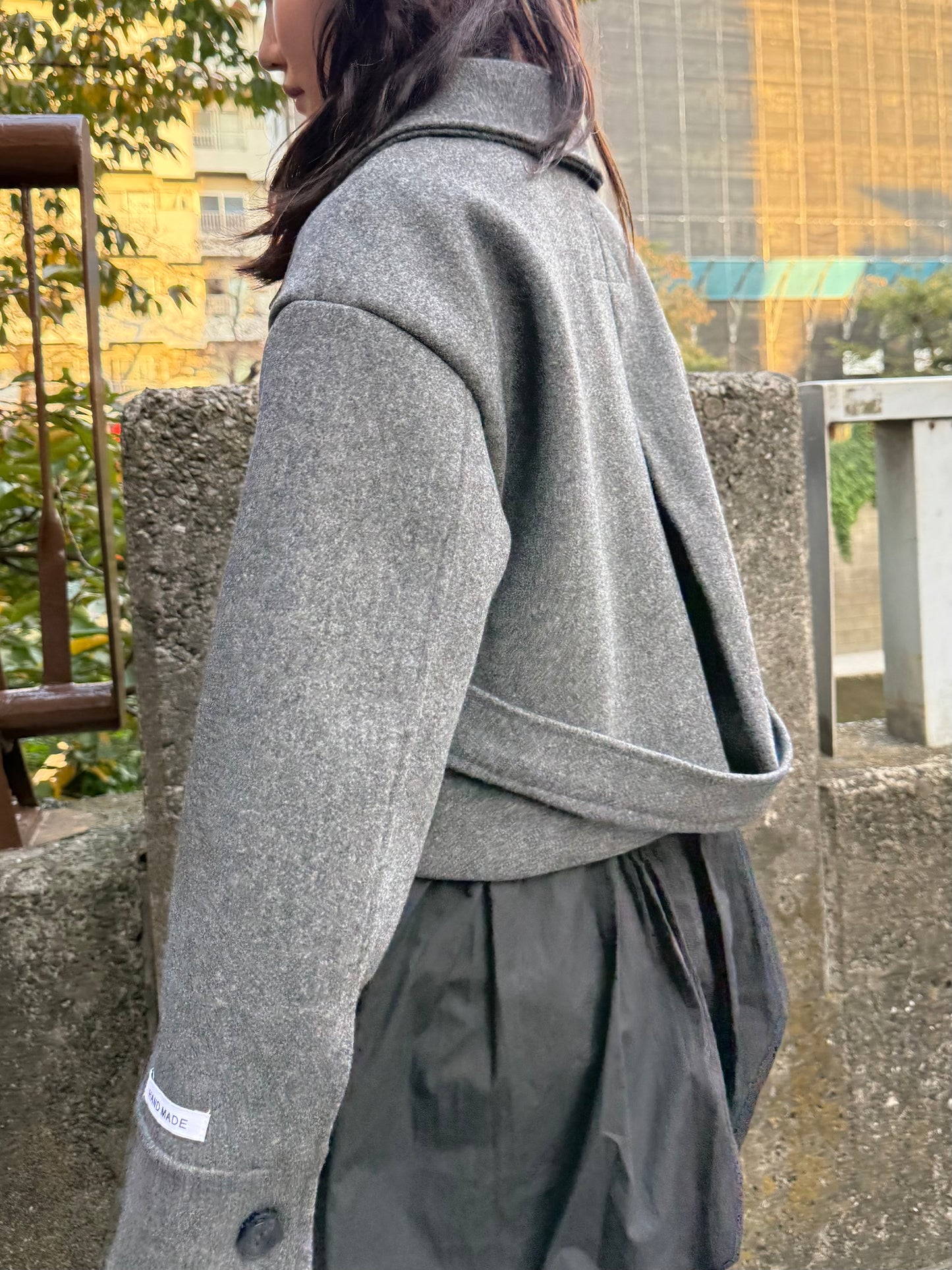 ダブルラストショートコート DPA43703