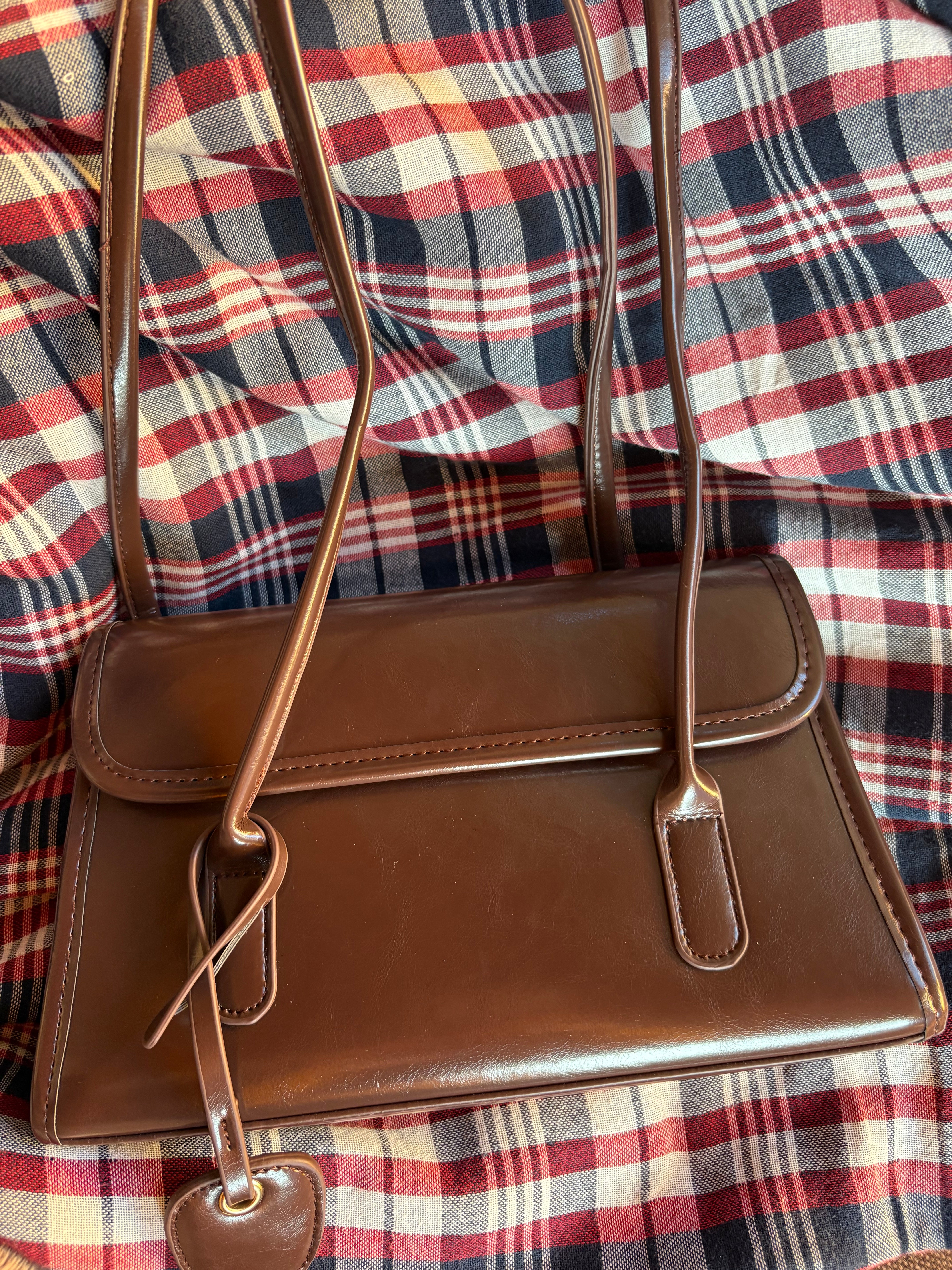 ダークブラウンショルダーバッグ DPA43634 – CRAMMY