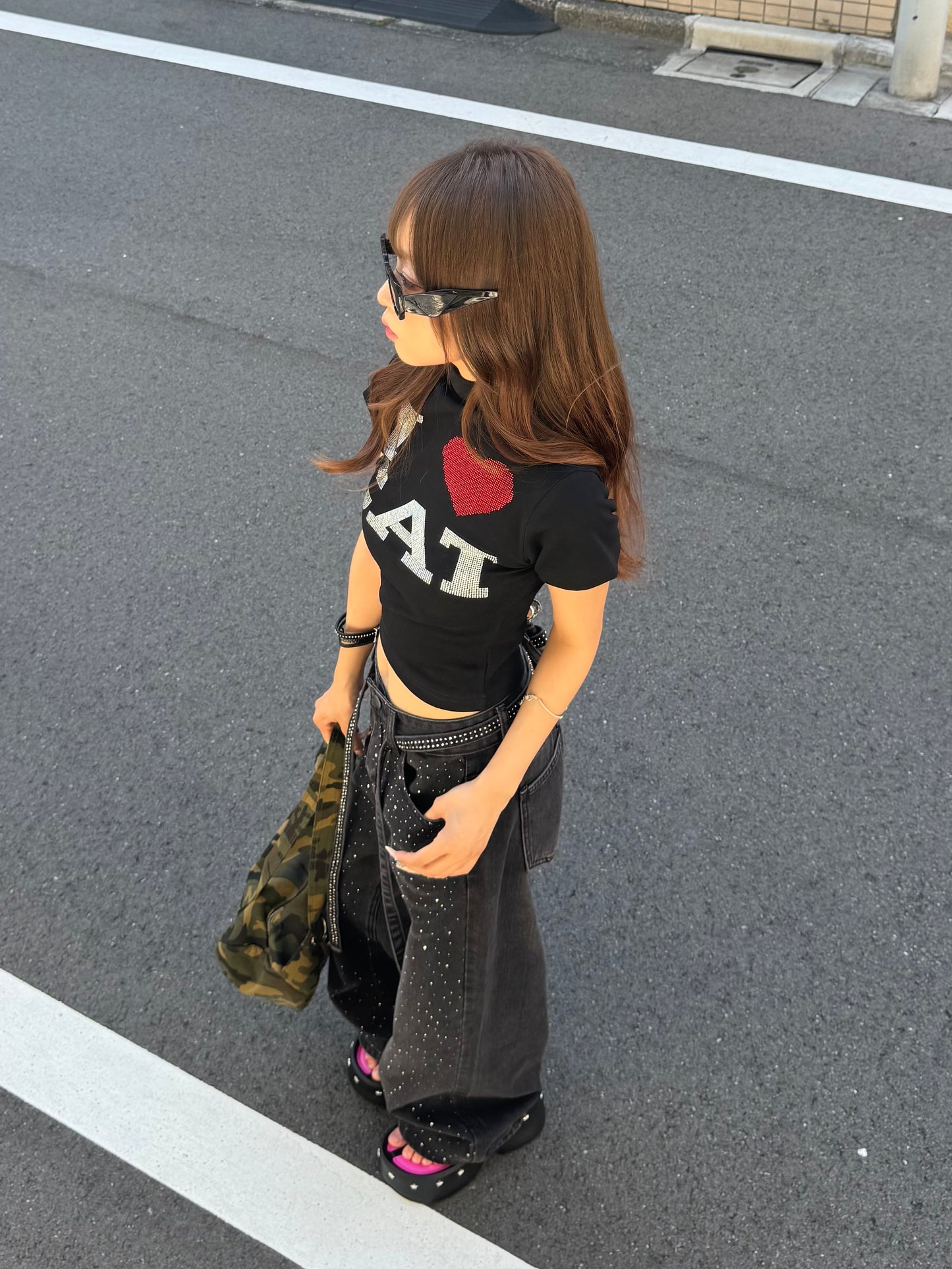 アイラブキャットTシャツ DPB86083