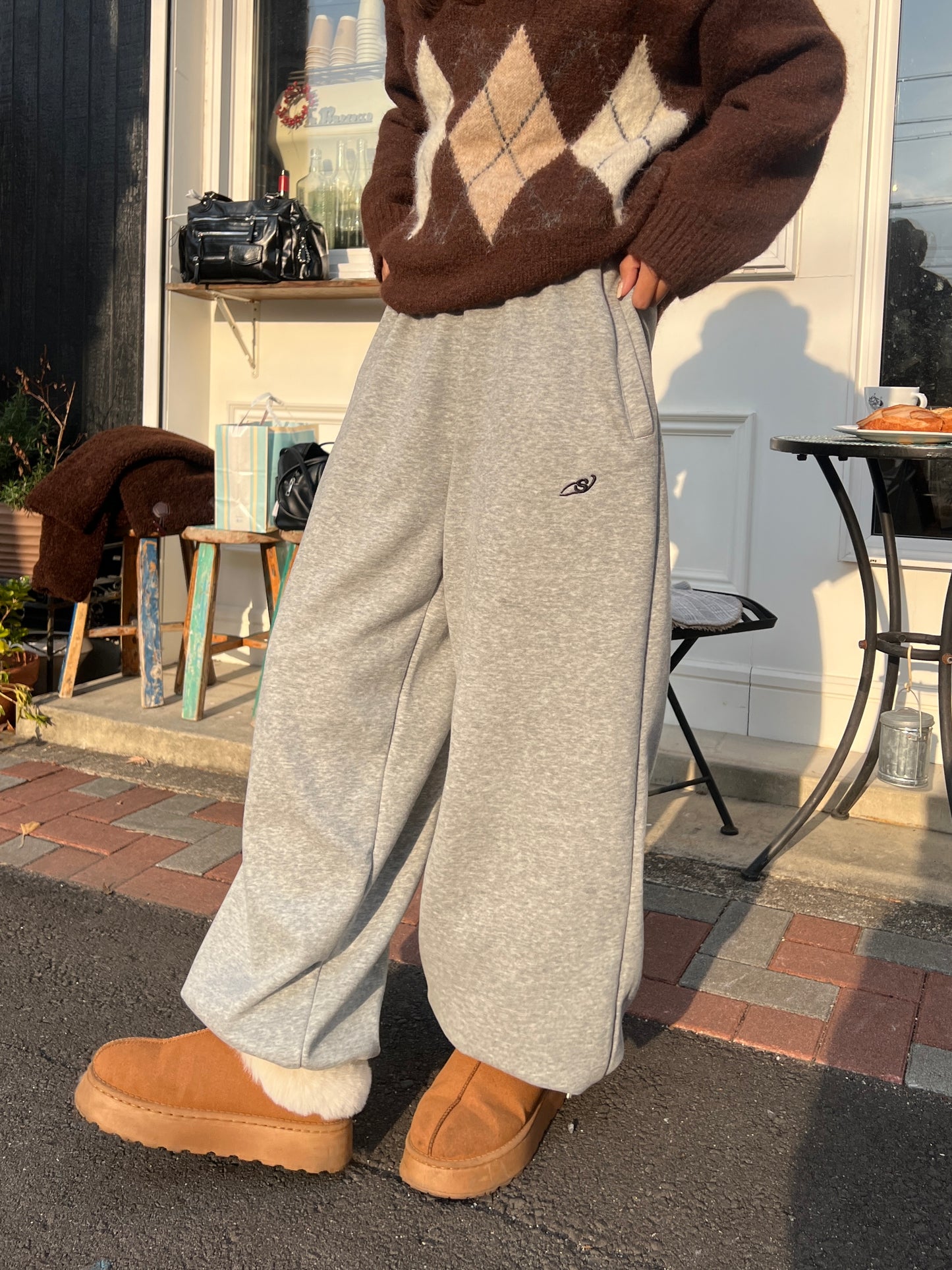 ワイドスウェットパンツ DPB94056