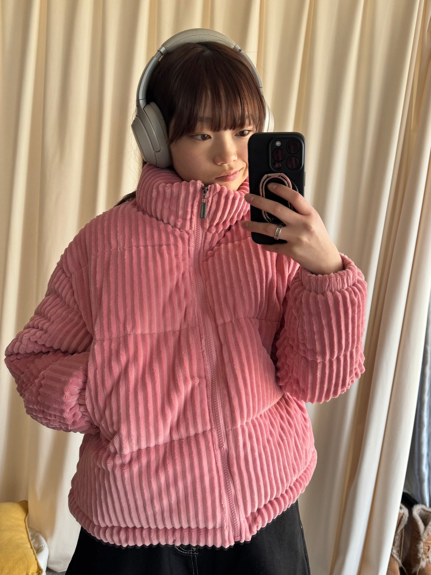 コーデュロイ中綿ジャケット DPB91066