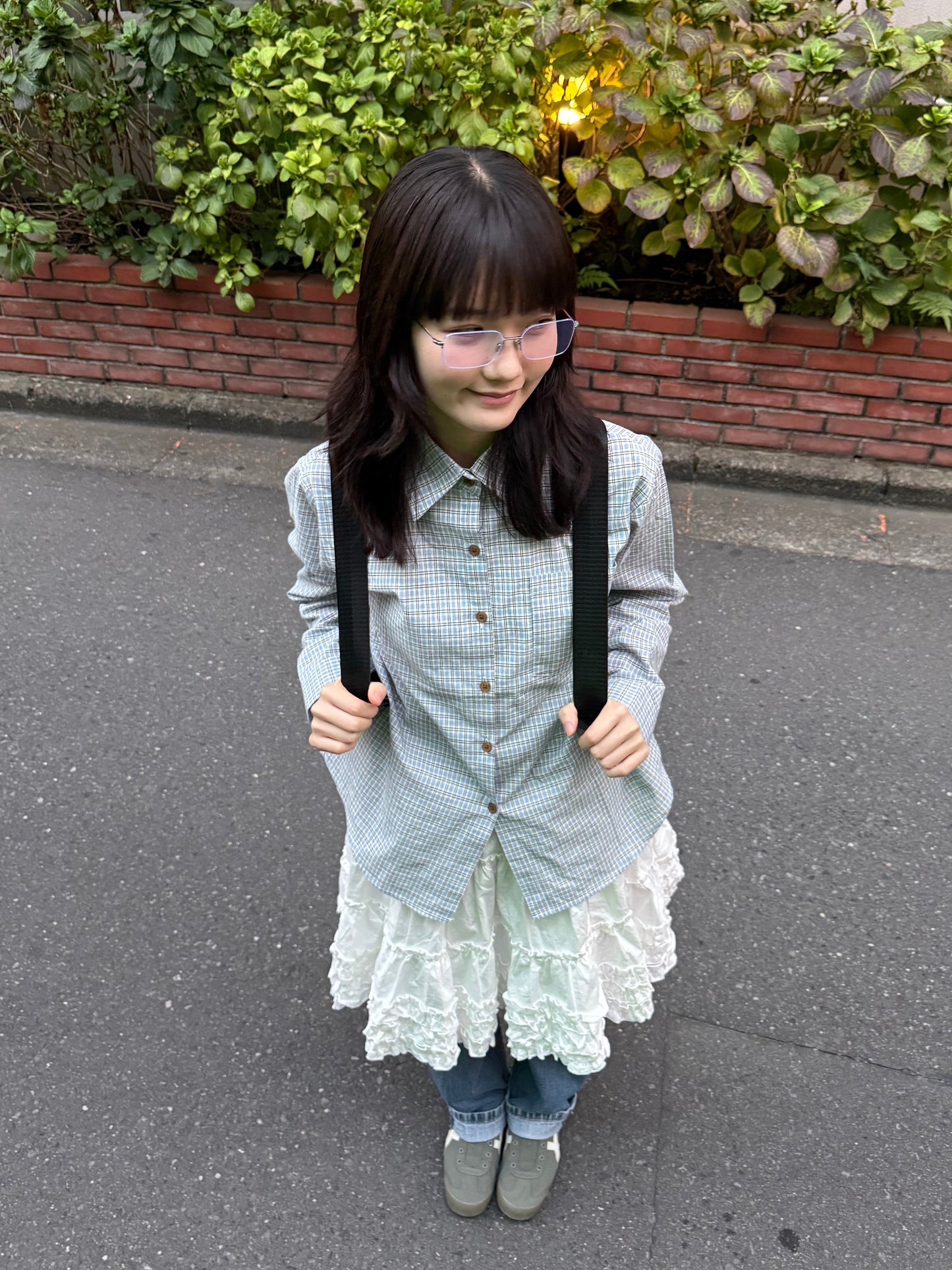 ホワイトメッシュバッグパック DPA43683