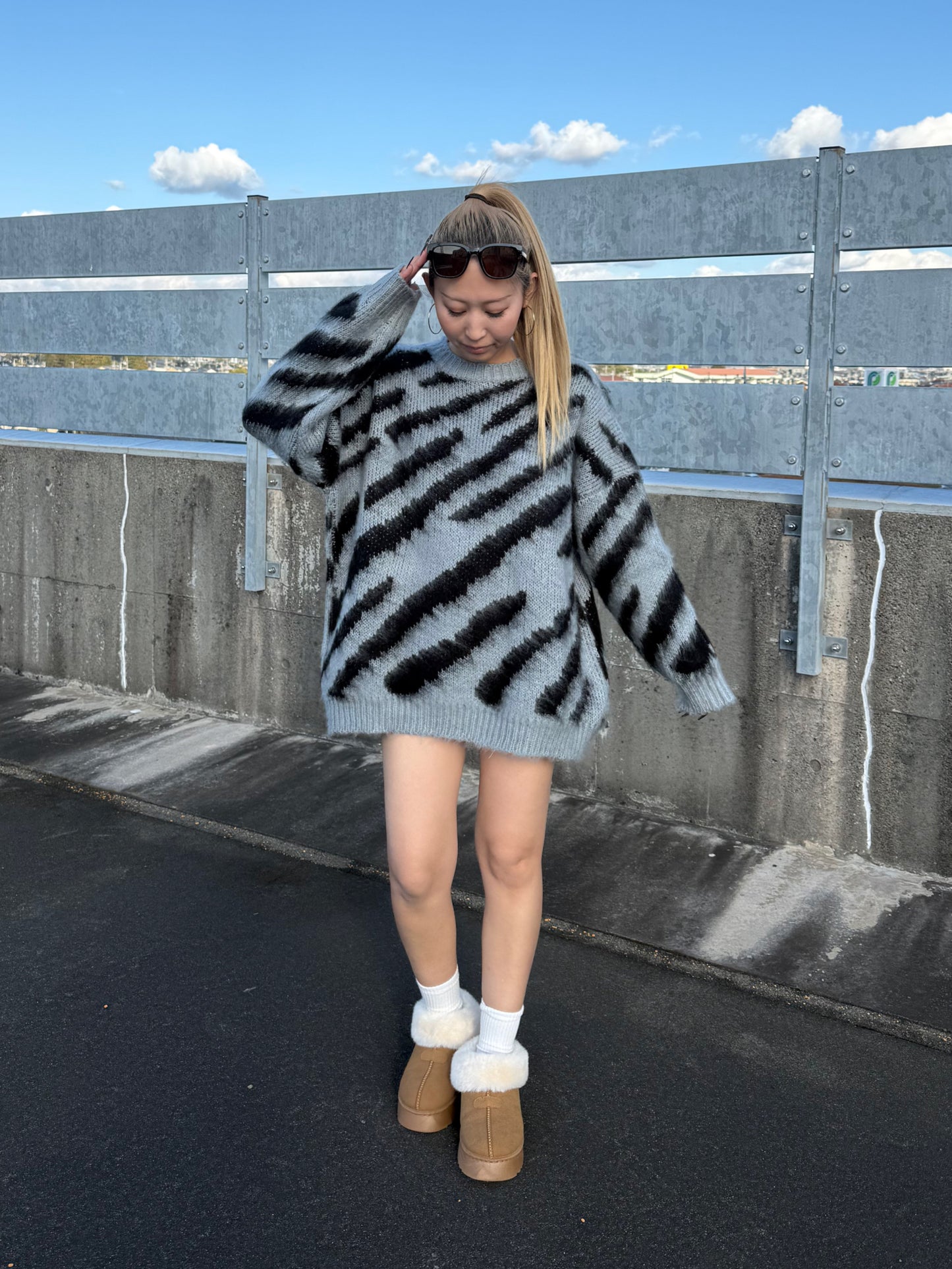 オーバーゼブラニット DPB73533