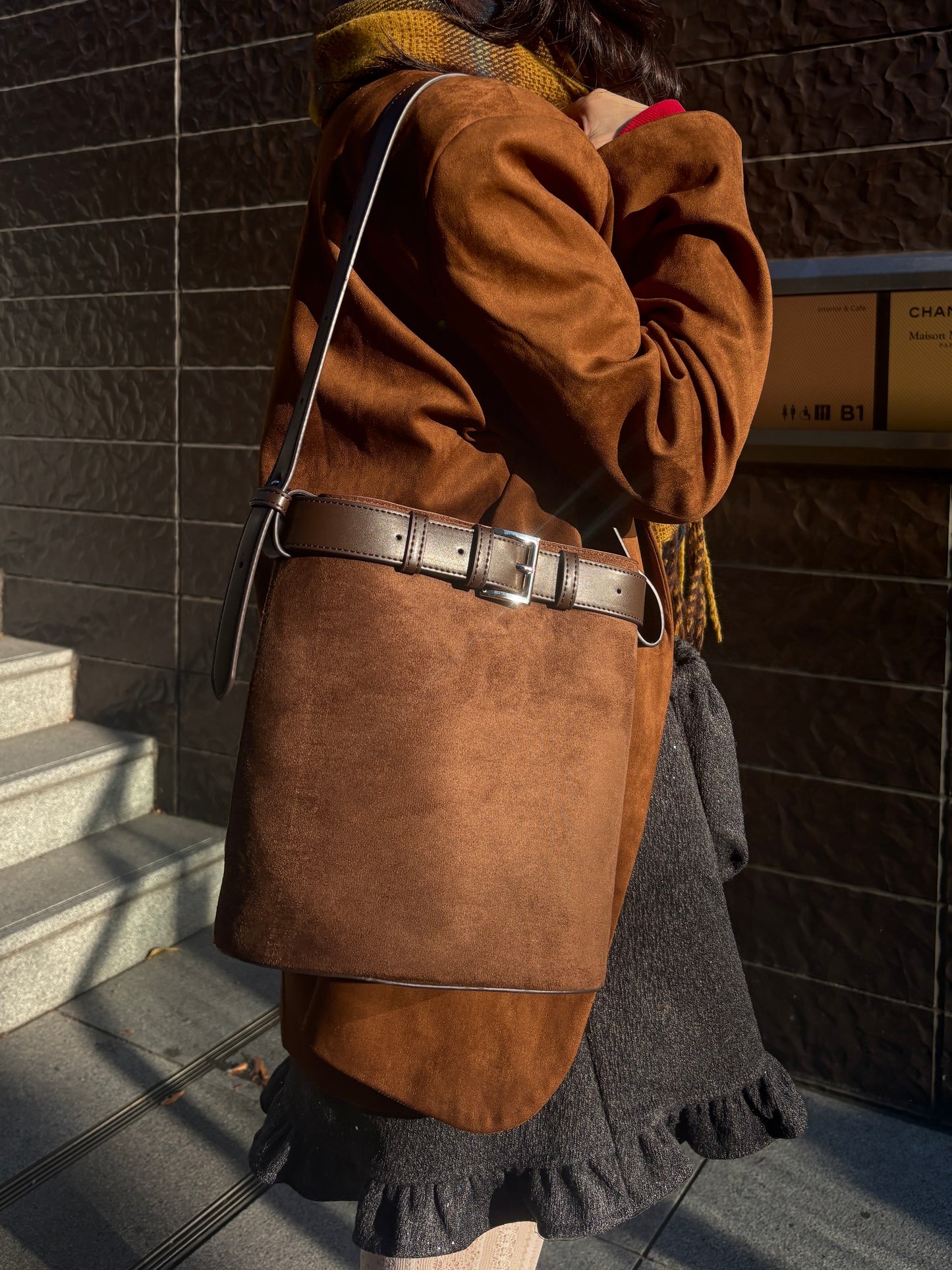 ベルトデザインショルダーバッグ DPA43733