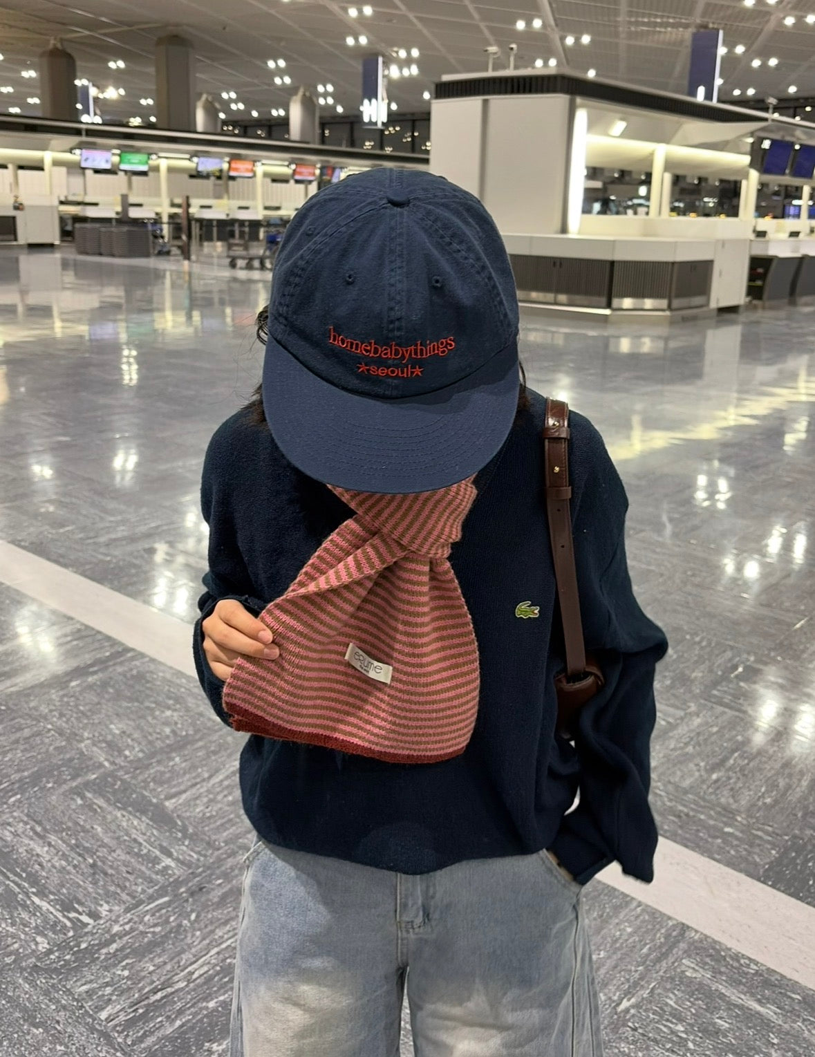 ボーダーニットマフラー DPB63257