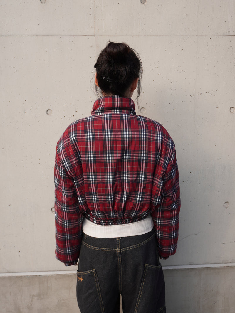 リバーシブルレッドチェックブルゾン DPB85395 – CRAMMY