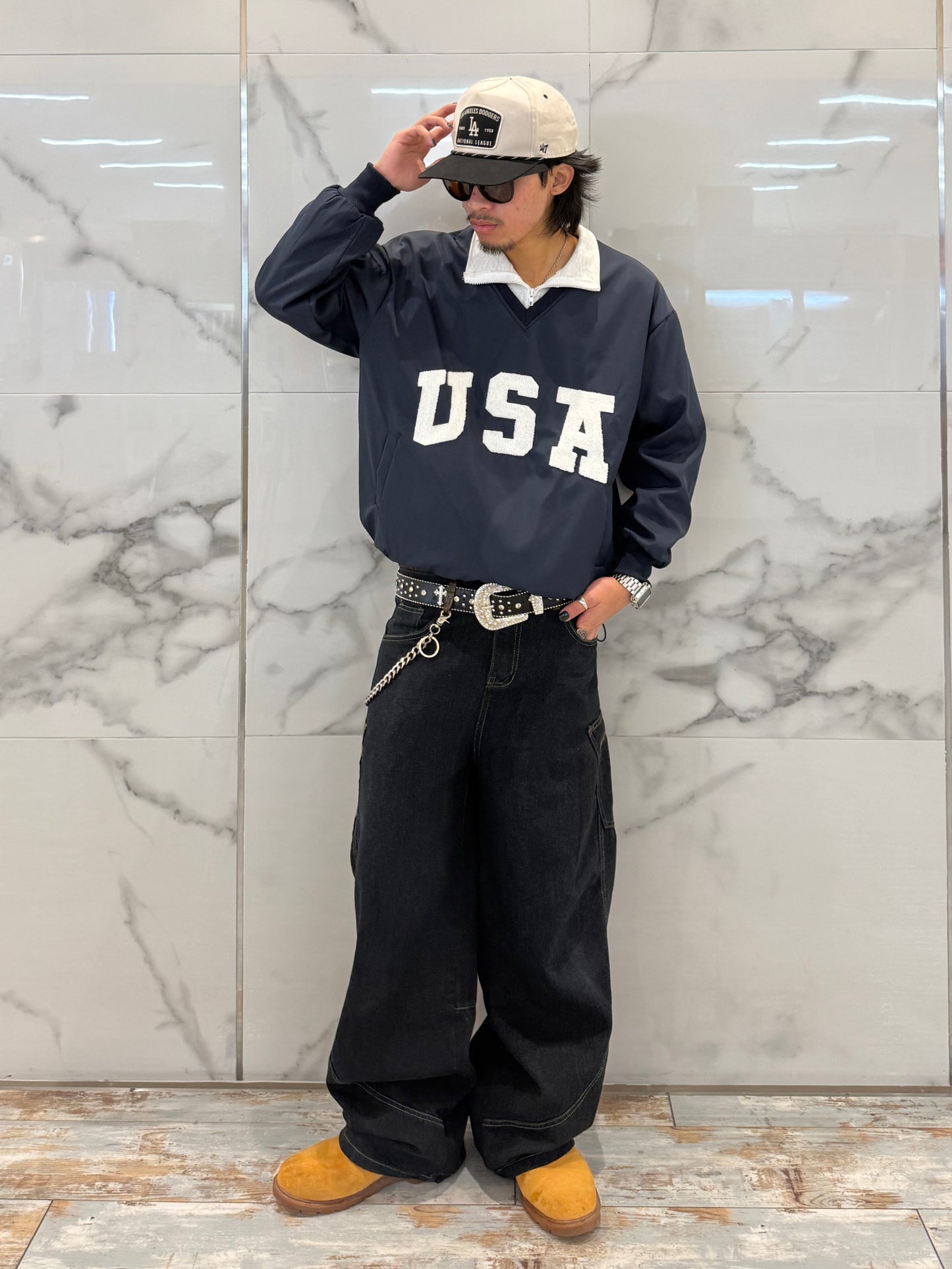 USAナイロンプルオーバー DPB73546